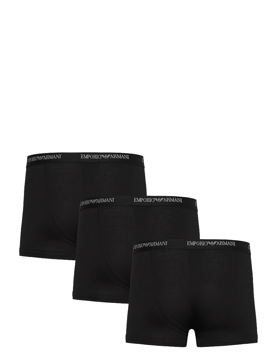 Emporio Armani - 3 PACK BOTTOM - multipack underpants - black/black/black - 4