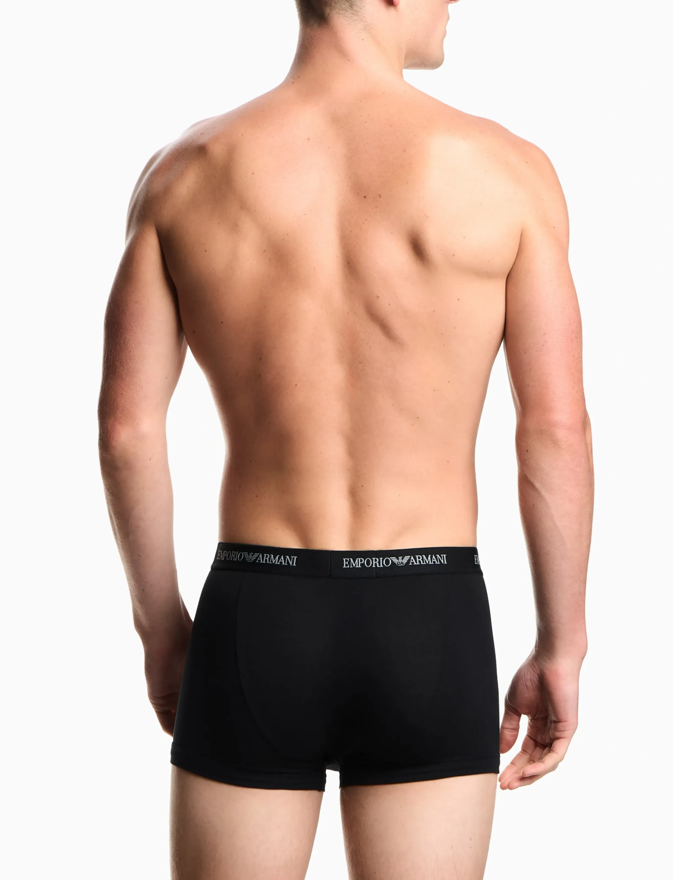 Emporio Armani - 3 PACK BOTTOM - apatinių komplektas - black/black/black - 2