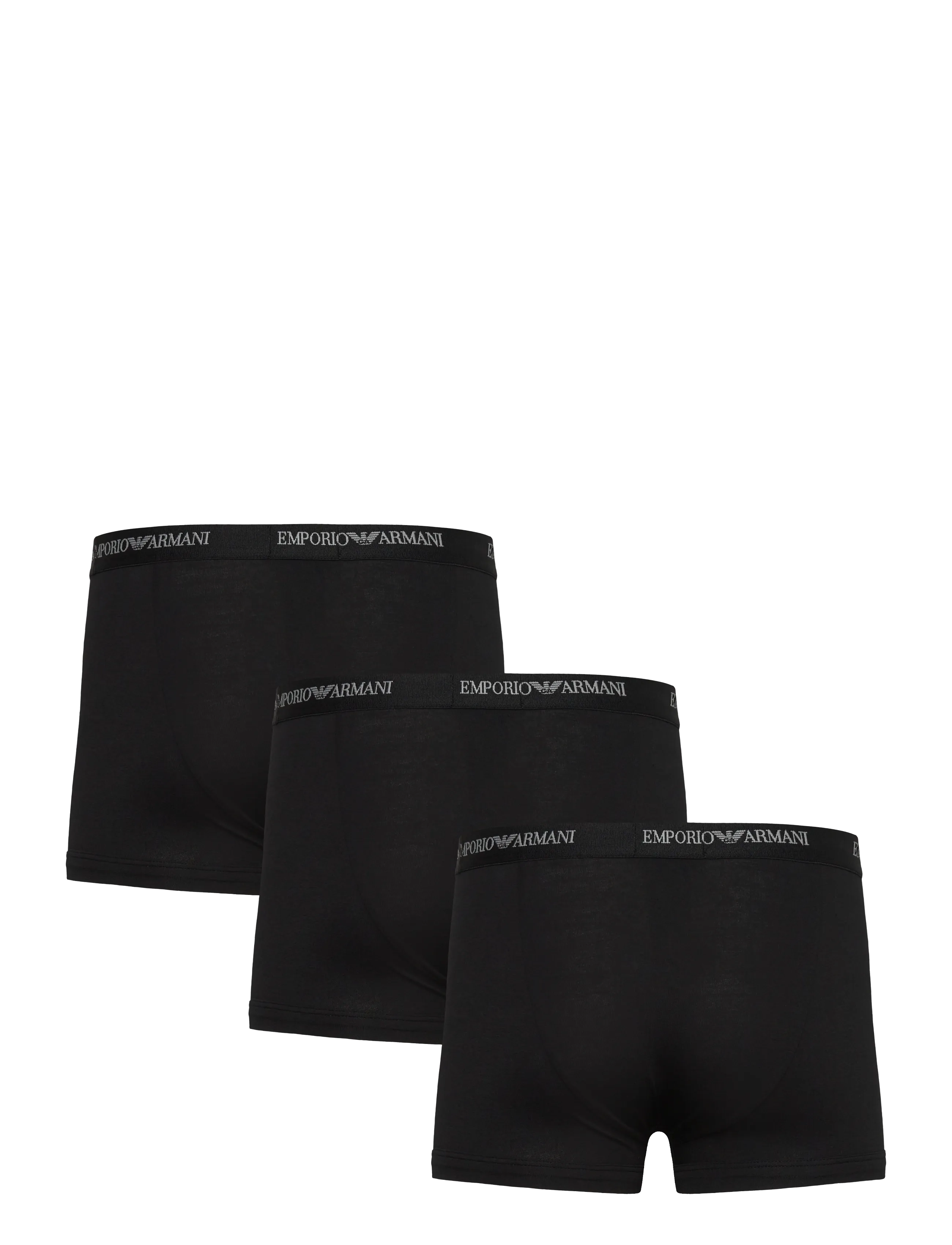 Emporio Armani - 3 PACK BOTTOM - apatinių komplektas - black/black/black - 4