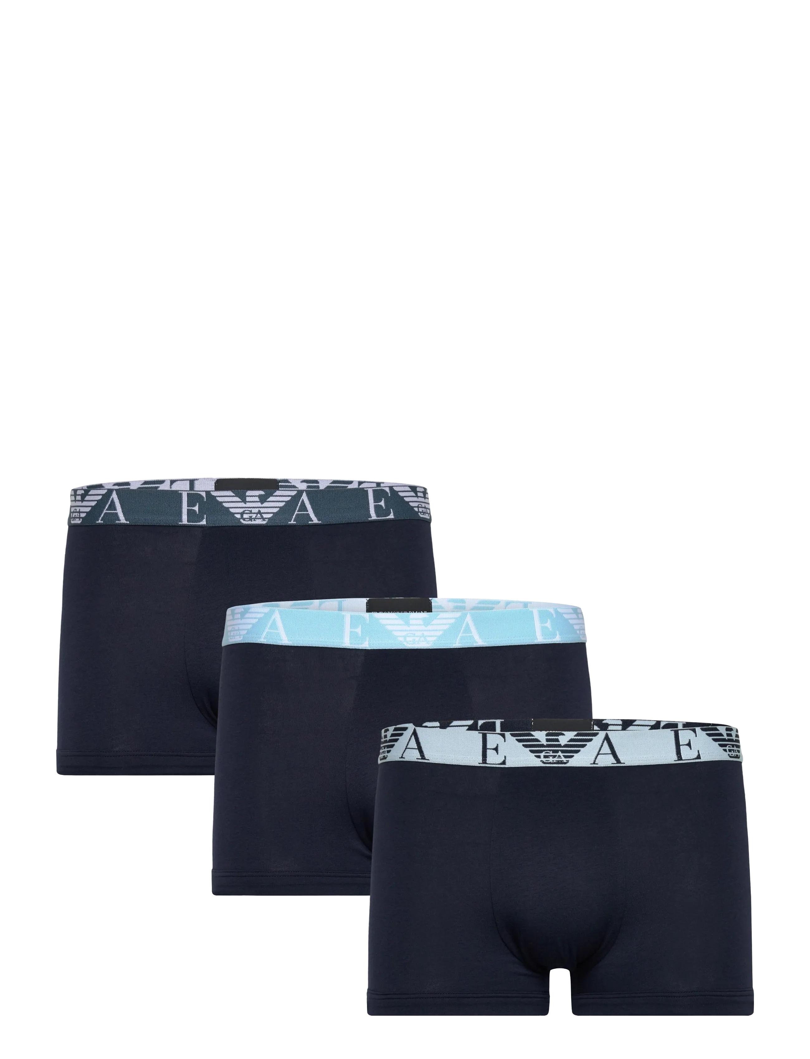 Emporio Armani 3 Pack Bottom, XL, Navy, Undertøj > Boksere, Herre