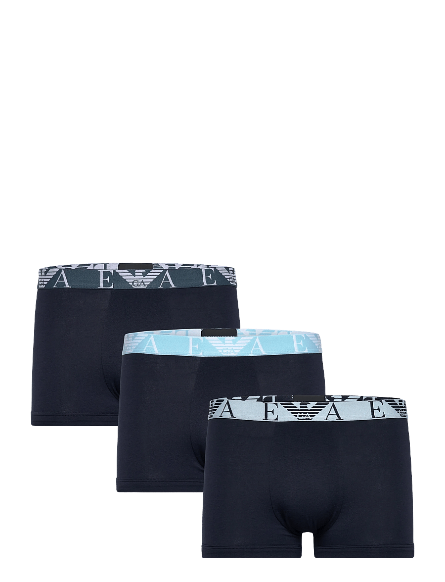 Emporio Armani - 3 PACK BOTTOM - multipakk aluspüksid - ar.blu/ar.blu/ar.blu - 1