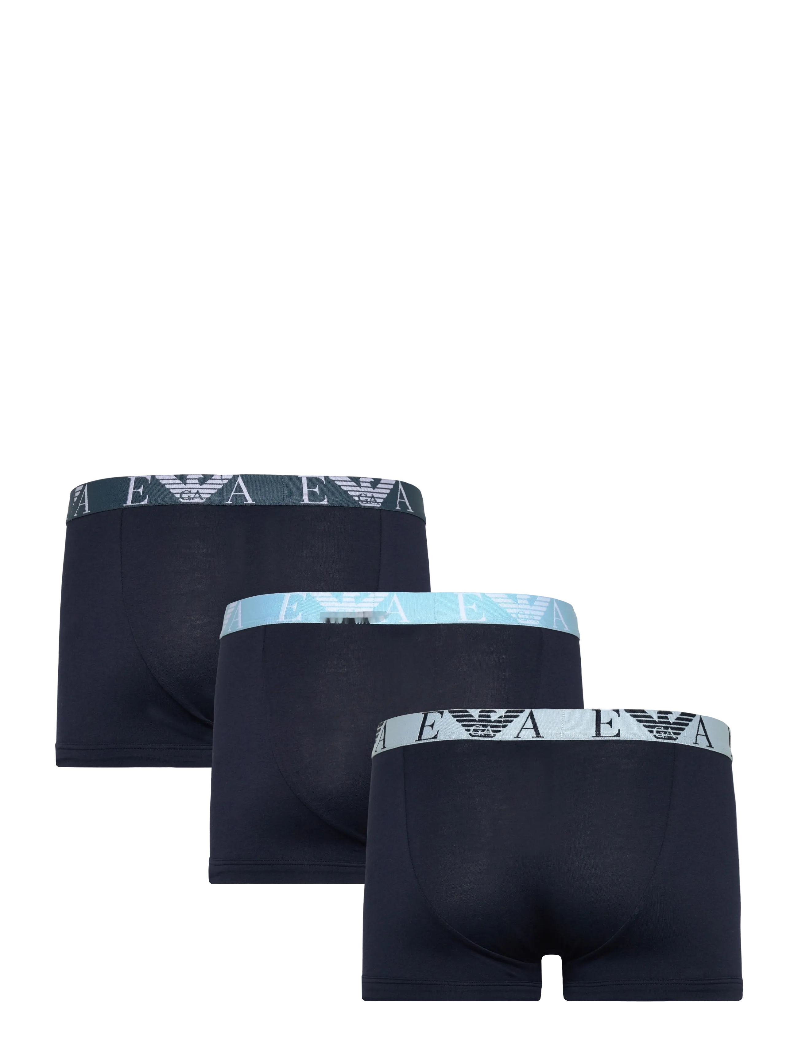 Emporio Armani - 3 PACK BOTTOM - unterhosen im multipack - ar.blu/ar.blu/ar.blu - 2