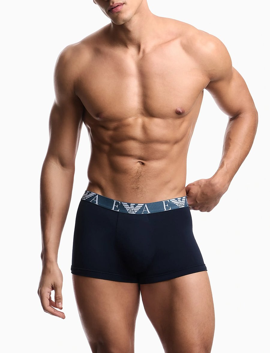 Emporio Armani - 3 PACK BOTTOM - multipakk aluspüksid - ar.blu/ar.blu/ar.blu - 0
