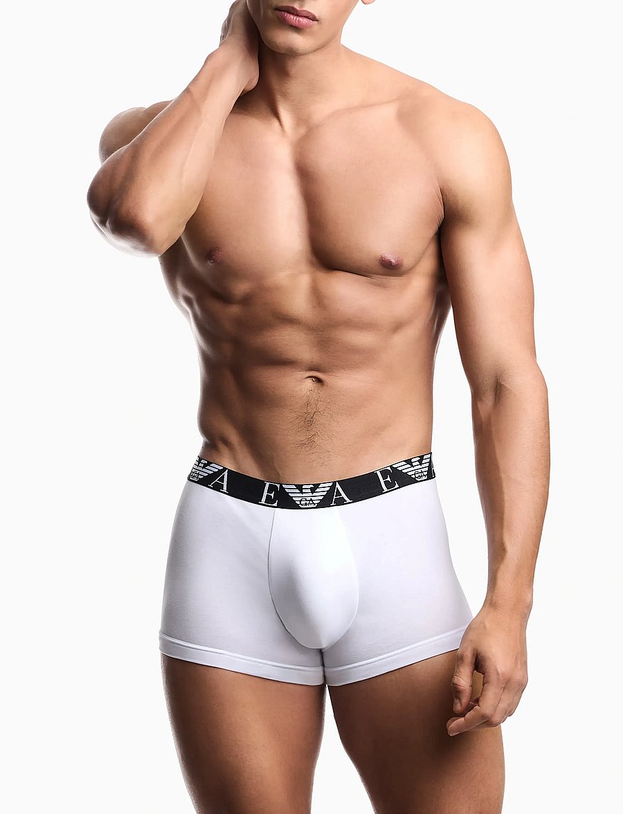Emporio Armani - 3 PACK BOTTOM - multipack underbukser - blk/lg mel gre/wht - 0