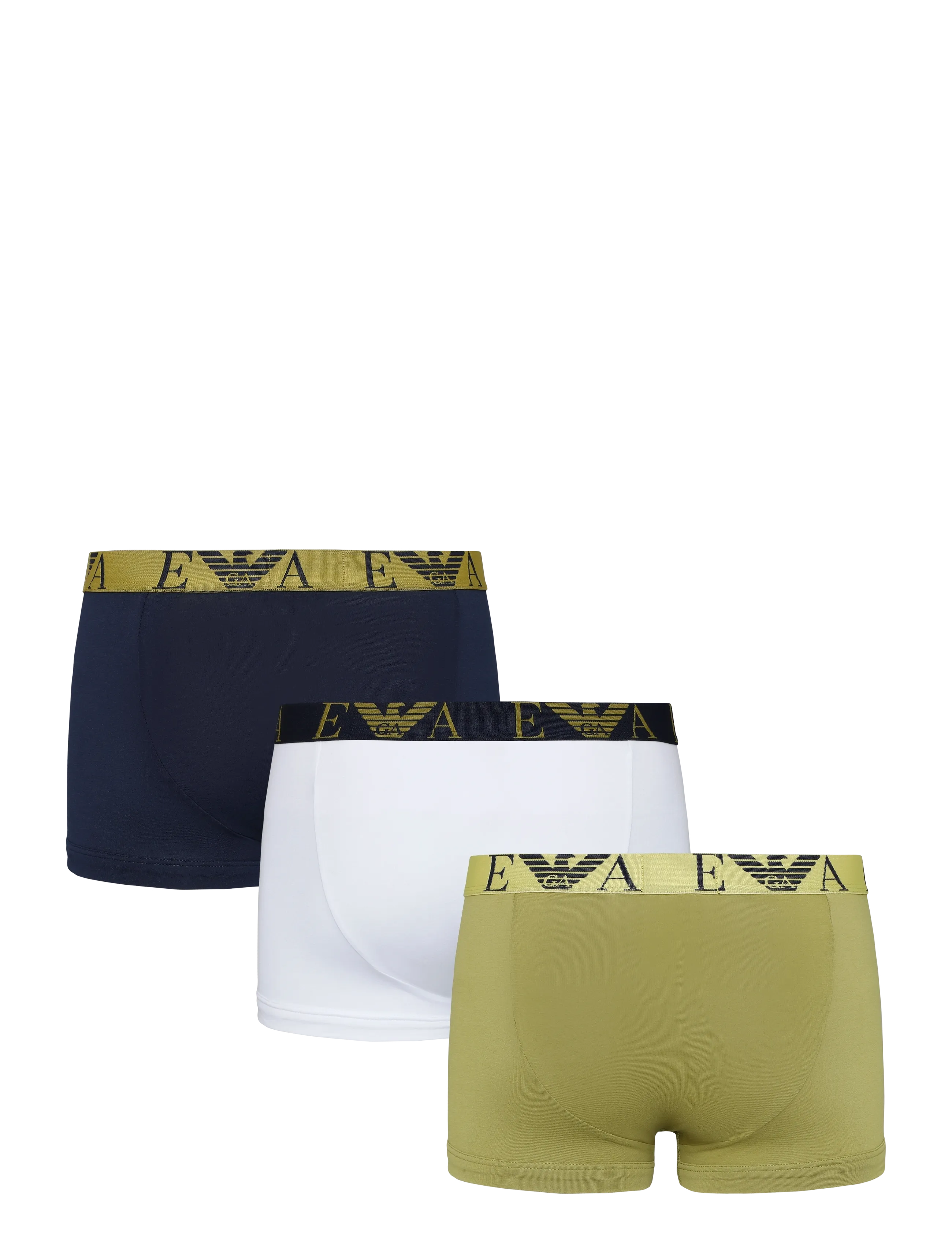 Emporio Armani - 3 PACK BOTTOM - multipack kalsonger - blu/moss/white - 1