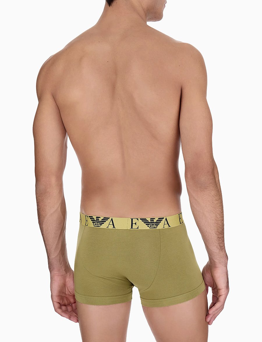 Emporio Armani - 3 PACK BOTTOM - unterhosen im multipack - blu/moss/white - 3