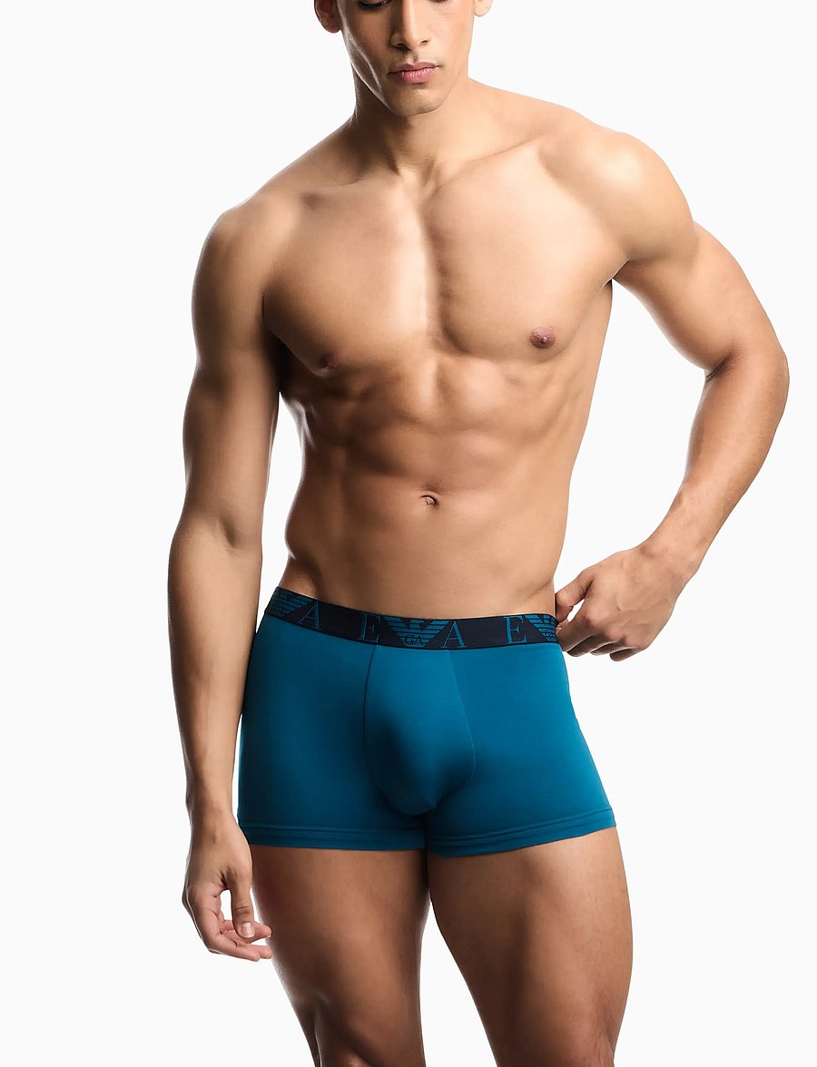 Emporio Armani - 3 PACK BOTTOM - unterhosen im multipack - octa/lg mel grey/blu - 0