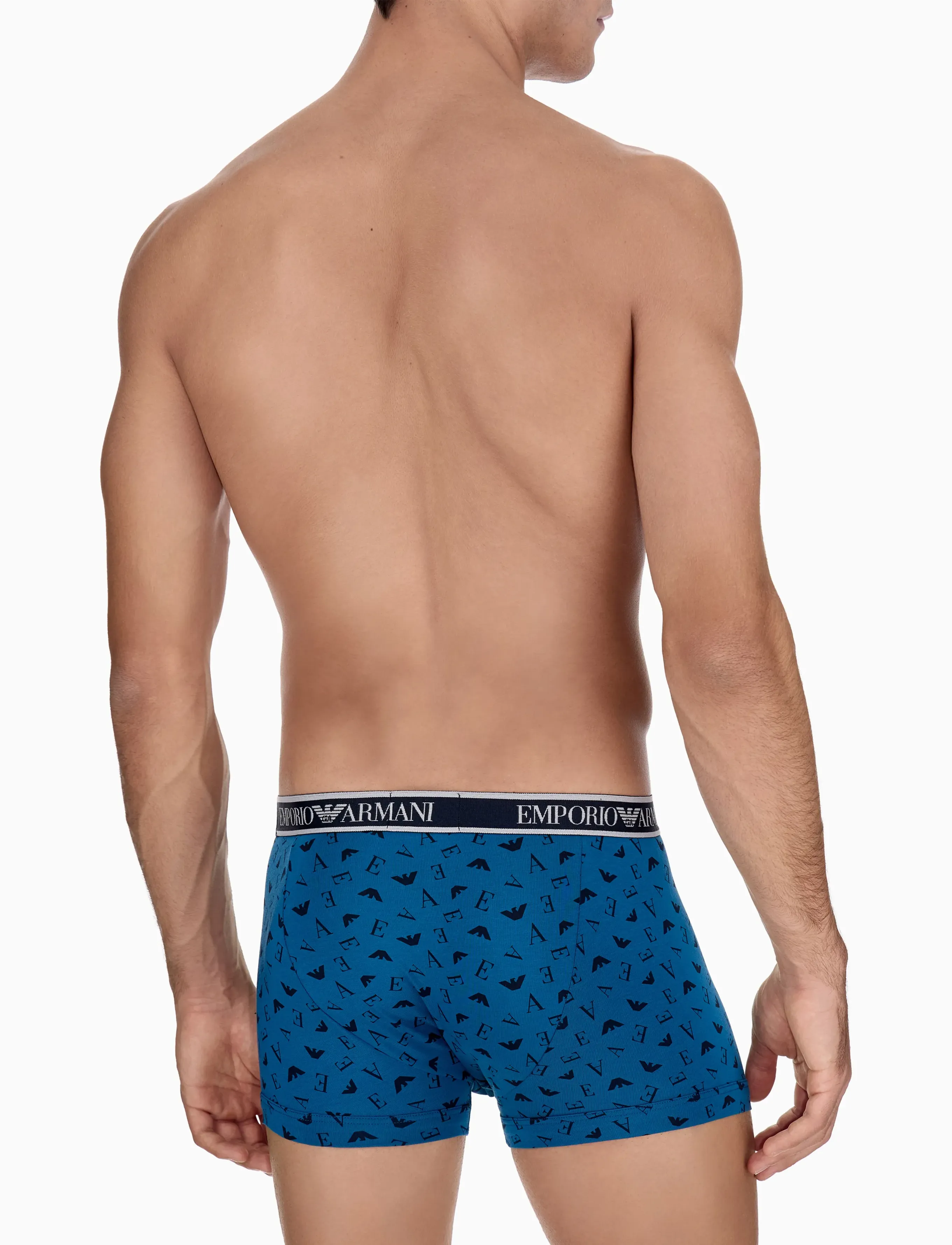 Emporio Armani - 3 PACK BOTTOM - unterhosen im multipack - blu/octane-blu p/blu - 3