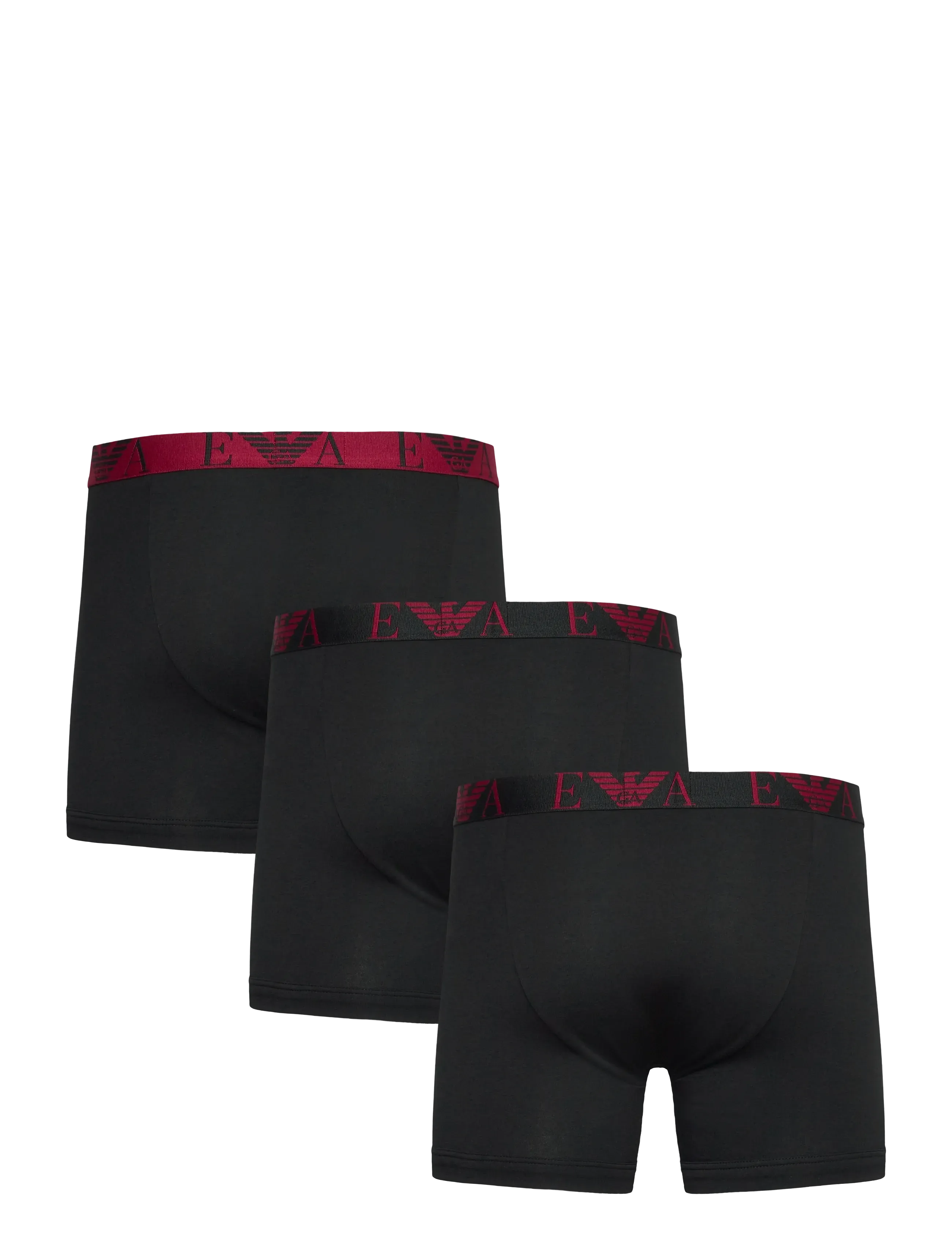 Emporio Armani - 3 PACK BOTTOM - black/black/black - 1