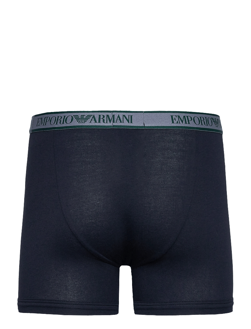 Emporio Armani - 3 PACK BOTTOM - alushousut monipakkauksessa - ar.blu/stone/pine - 3
