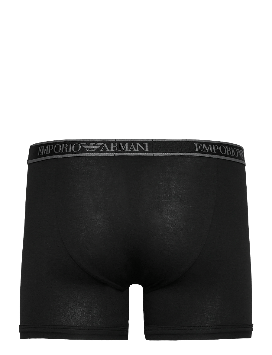 Emporio Armani - 3 PACK BOTTOM - unterhosen im multipack - black/black/black - 5