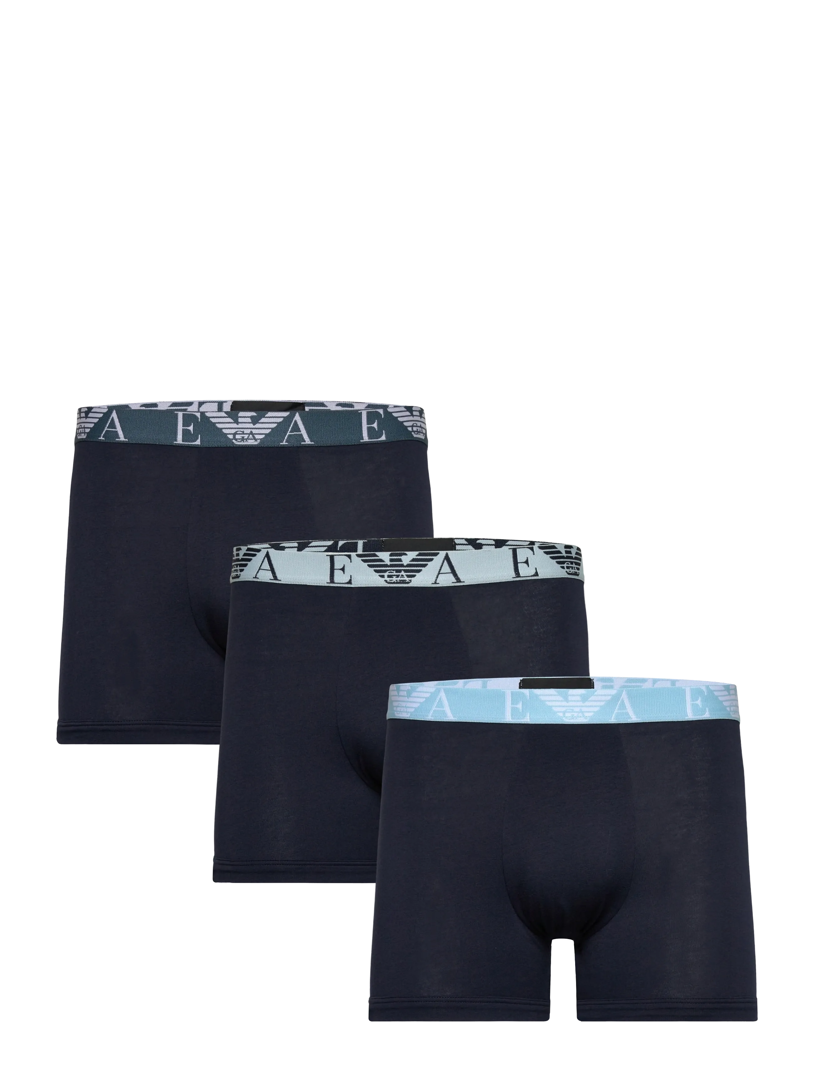 Emporio Armani 3 PACK BOTTOM - Emporio Armani - AR.BLU/AR.BLU/AR.BLU / navy
