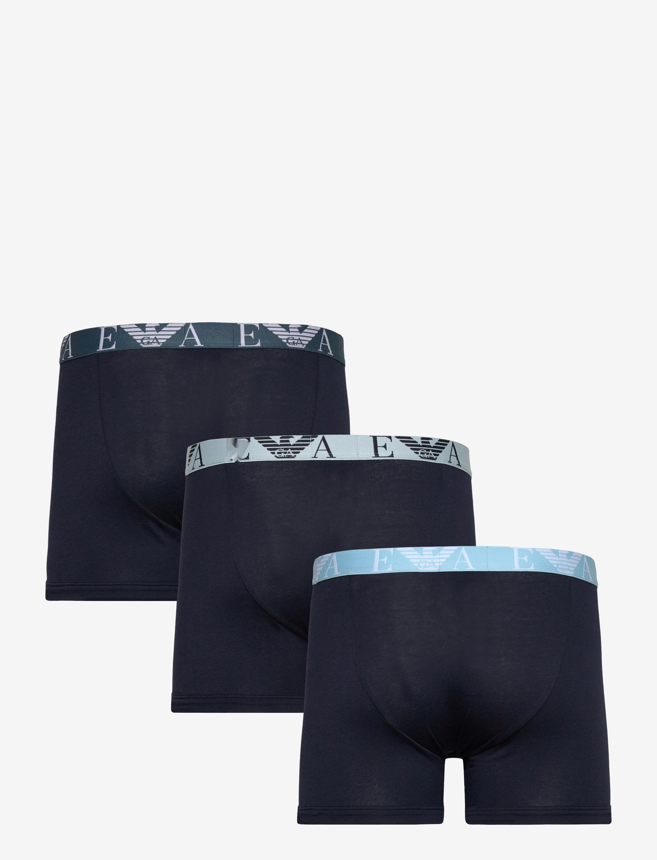 Emporio Armani - 3 PACK BOTTOM - unterhosen im multipack - ar.blu/ar.blu/ar.blu - 2
