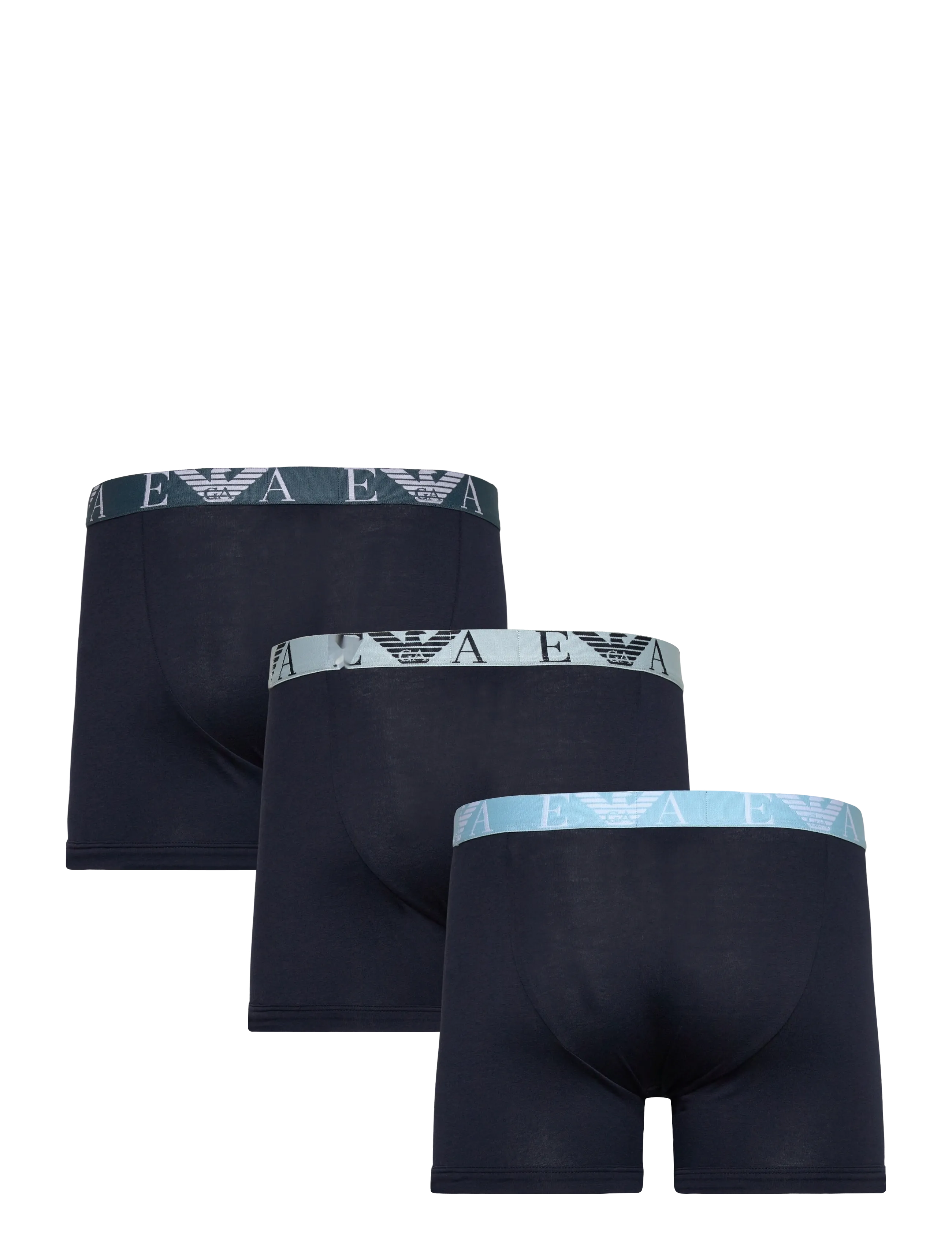 Emporio Armani - 3 PACK BOTTOM - apakšveļas multipaka - ar.blu/ar.blu/ar.blu - 2