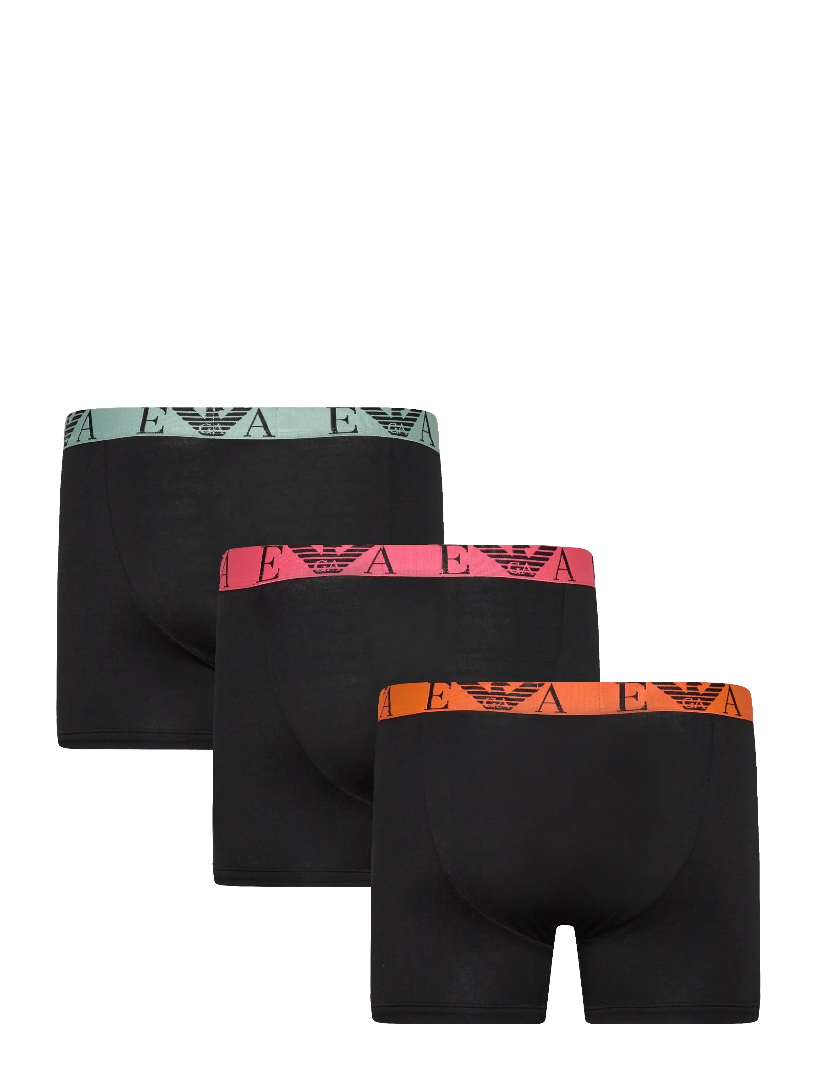 Emporio Armani - 3 PACK BOTTOM - laveste priser - black/black/black - 4