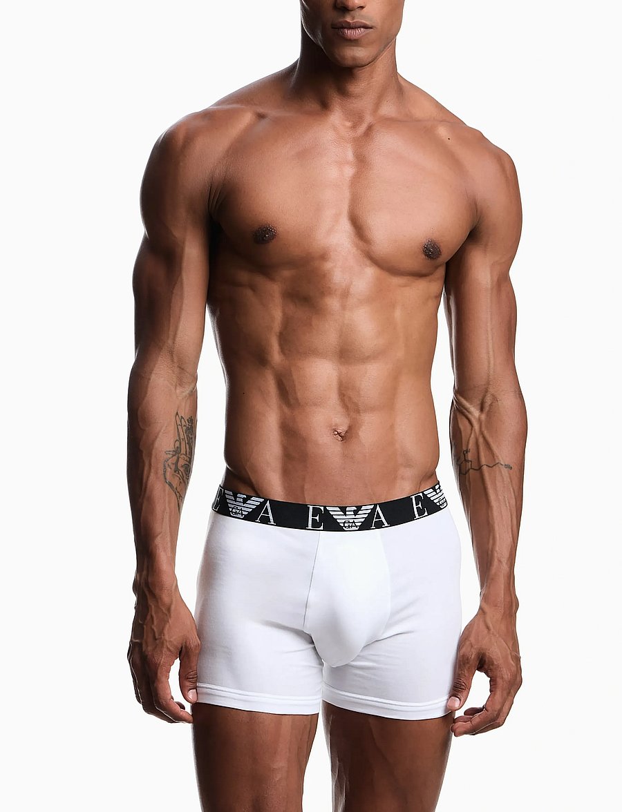 Emporio Armani - 3 PACK BOTTOM - multipack underpants - blk/lg mel gre/wht - 0
