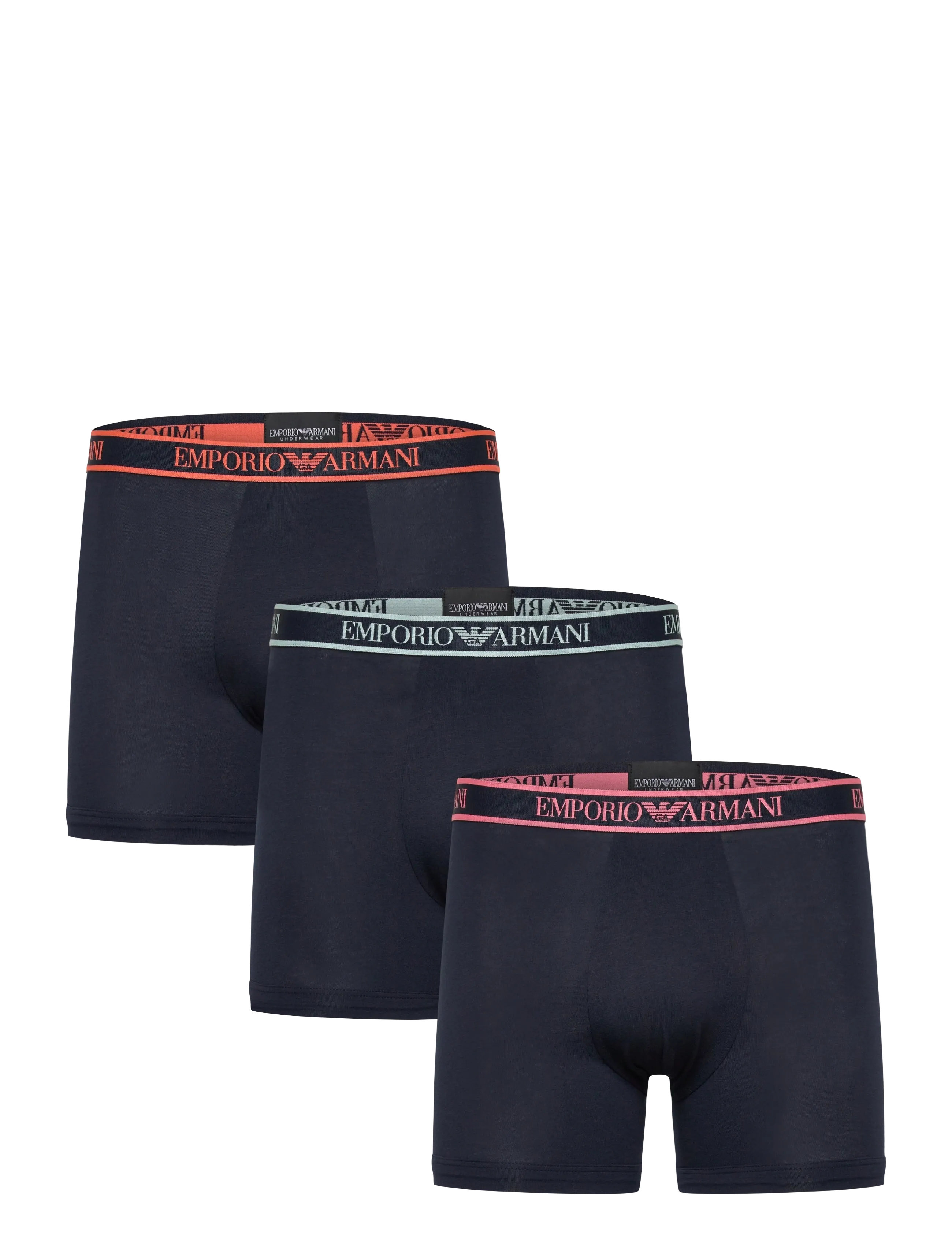 Emporio Armani 3 Pack Bottom, M, Navy, Undertøj > Boxershorts, Herre