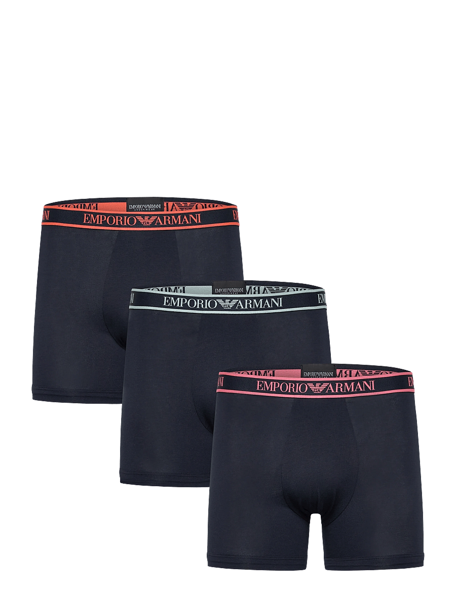 Emporio Armani - 3 PACK BOTTOM - multipack underpants - ar.blu/ar.blu/ar.blu - 0