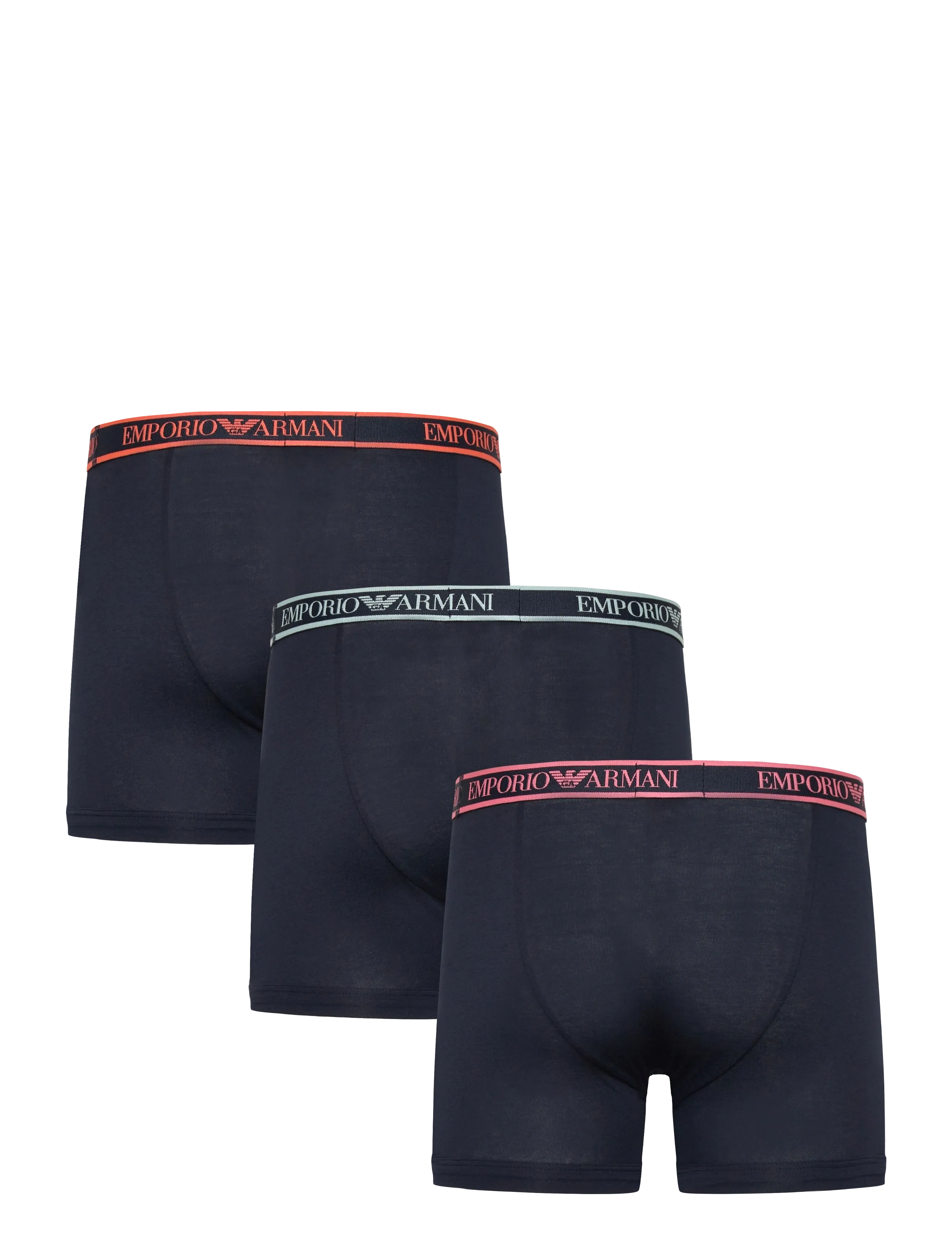 Emporio Armani - 3 PACK BOTTOM - boxer nærbuxur - ar.blu/ar.blu/ar.blu - 2