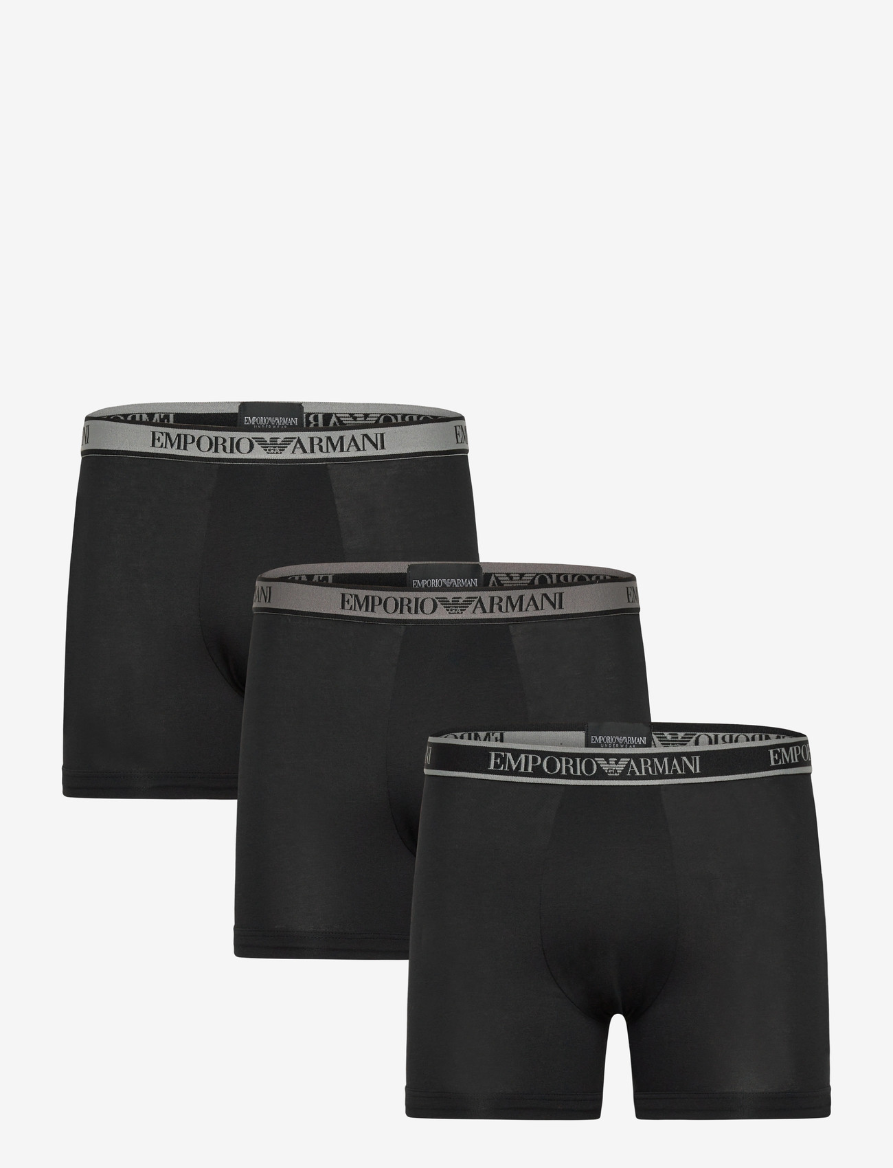 Emporio Armani - 3 PACK BOTTOM - boxershorts - black/black/black - 0