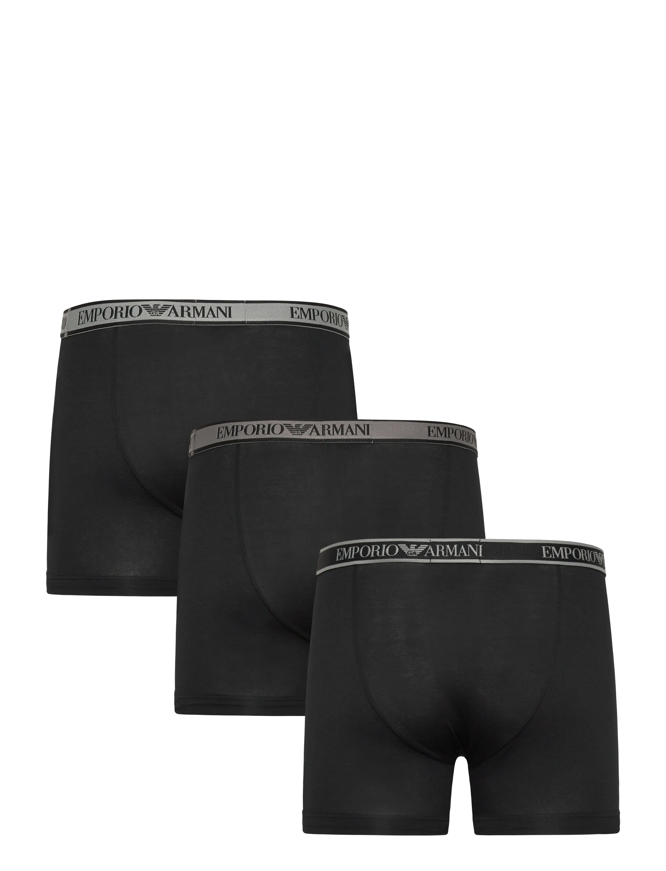 Emporio Armani - 3 PACK BOTTOM - boxer briefs - black/black/black - 4