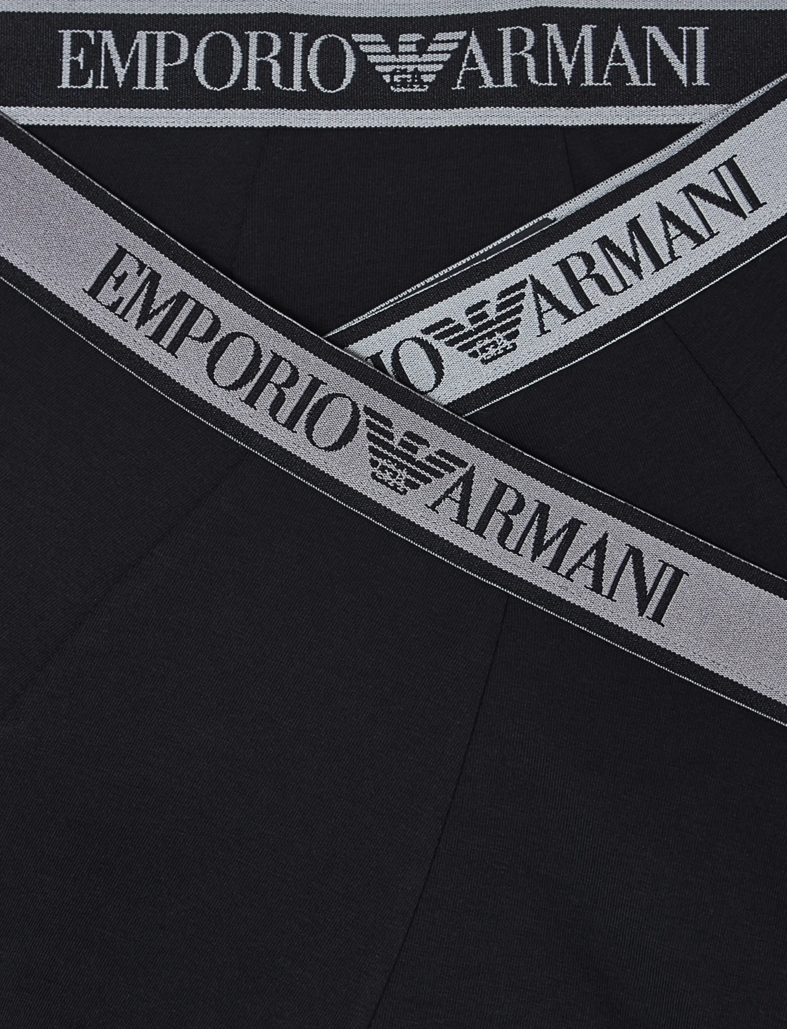 Emporio Armani - 3 PACK BOTTOM - boxer briefs - black/black/black - 3
