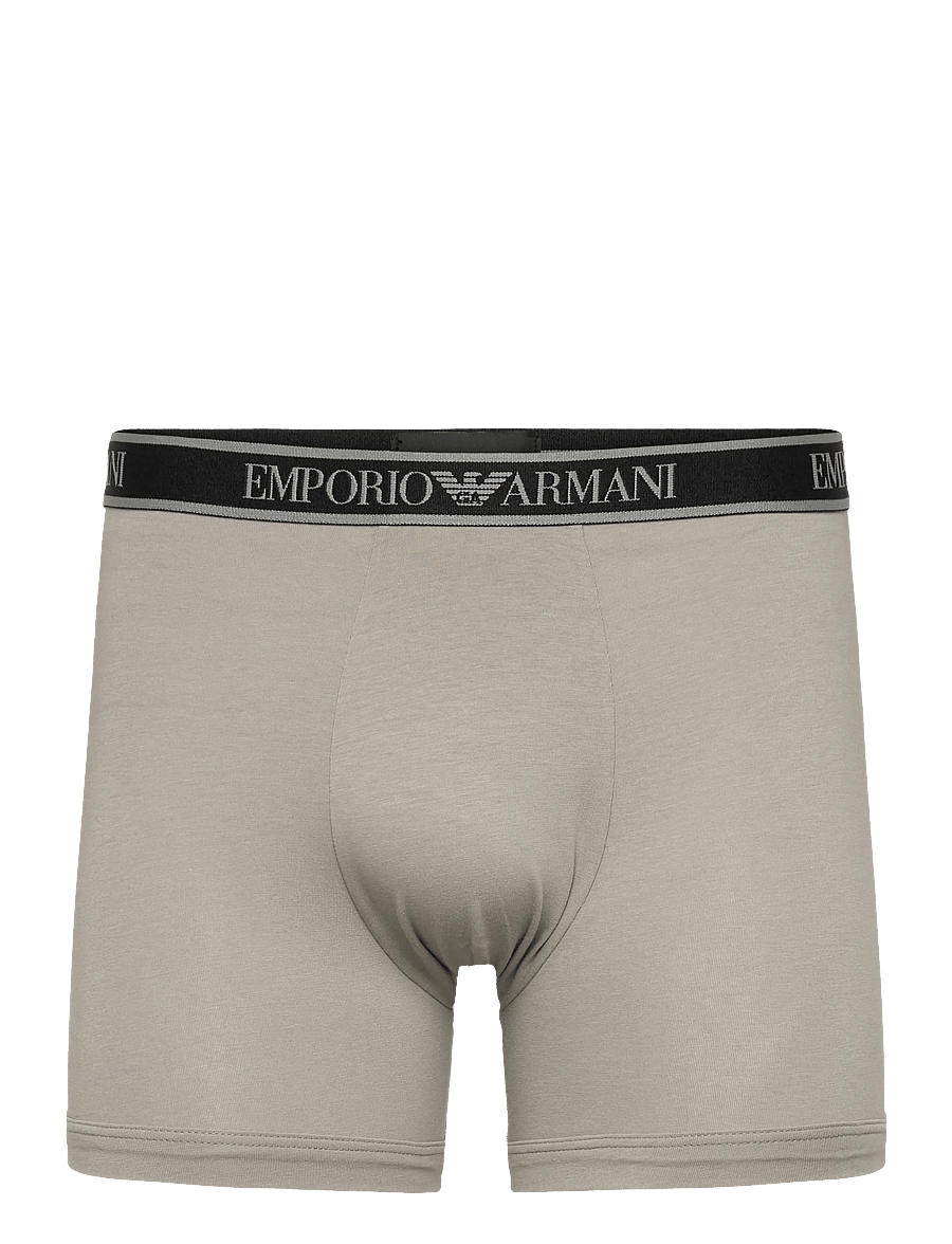 Emporio Armani - 3 PACK BOTTOM - multipakk aluspüksid - black/steel/grey - 3