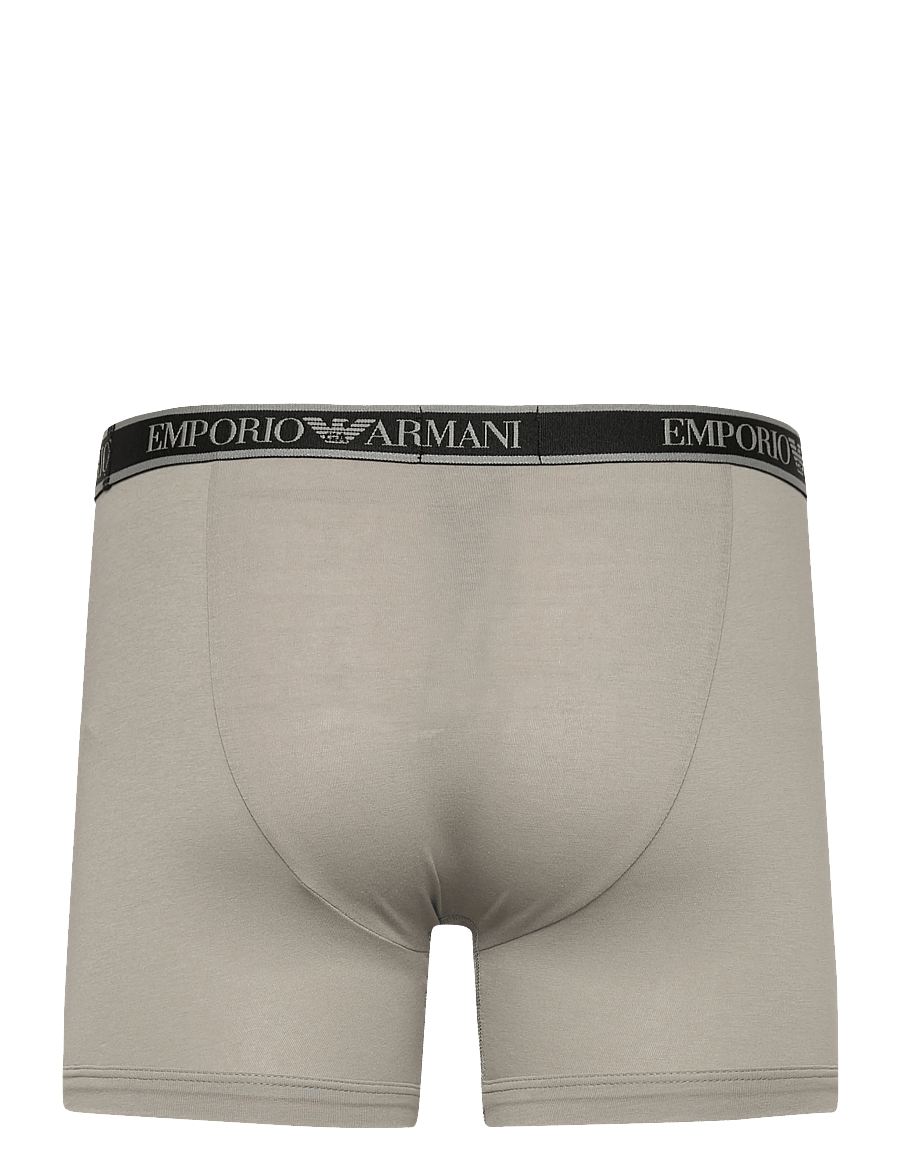 Emporio Armani - 3 PACK BOTTOM - multipakk aluspüksid - black/steel/grey - 4