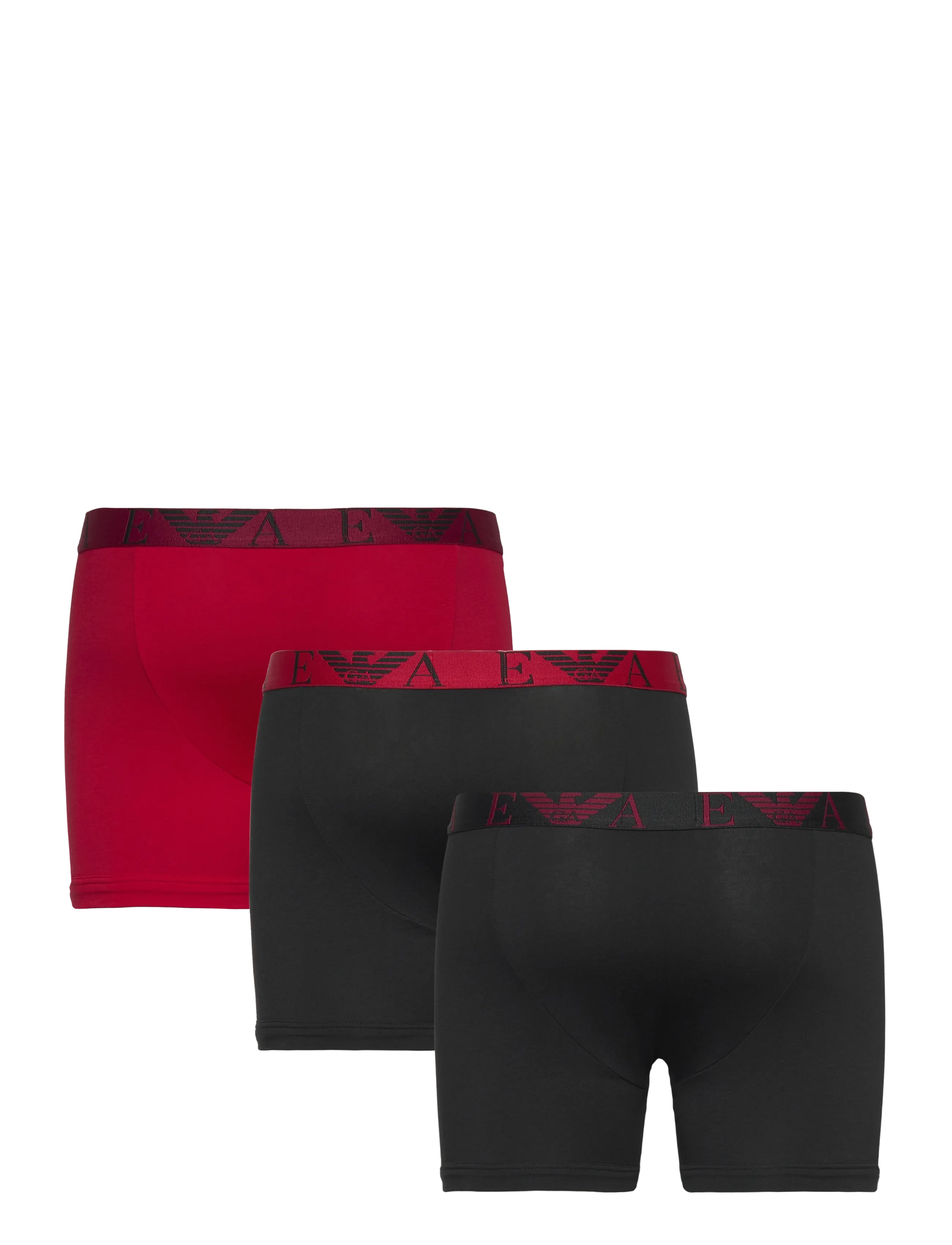 Emporio Armani - 3 PACK BOTTOM - multipack kalsonger - black/cherry/black - 1