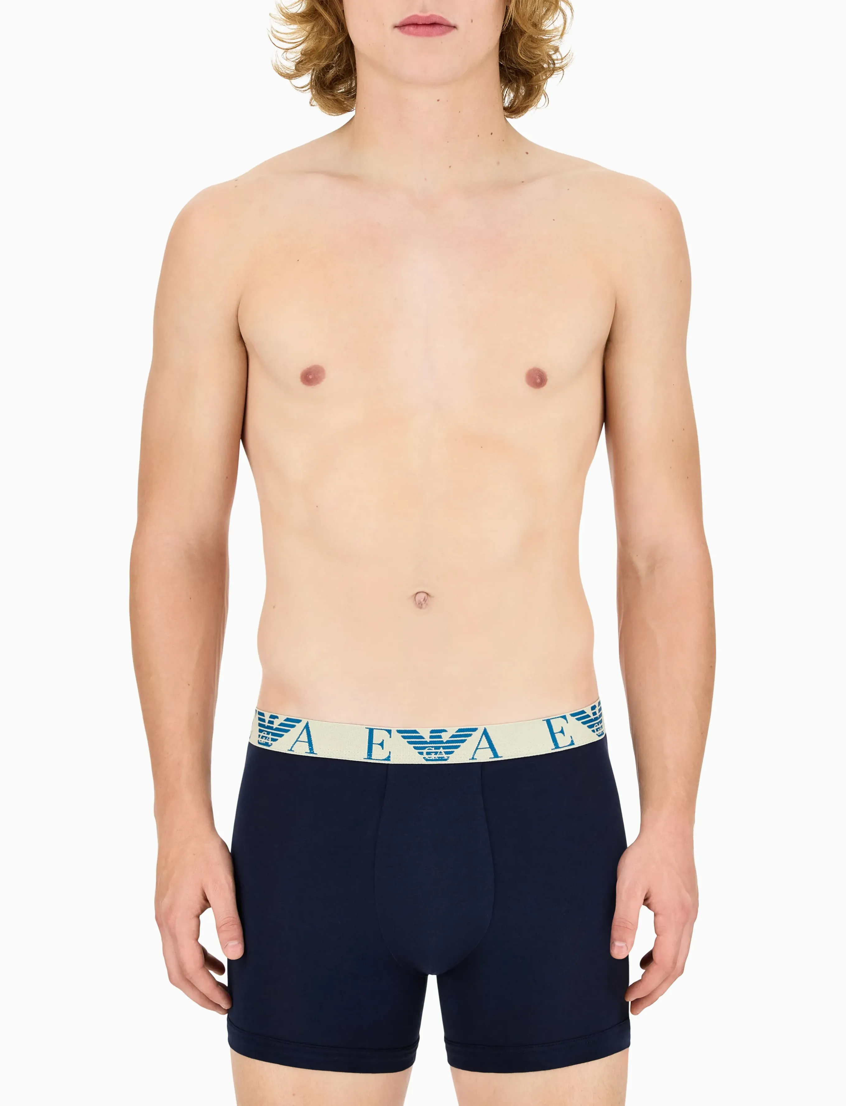 Emporio Armani - 3 PACK BOTTOM - laveste priser - blu/blu/blu - 0