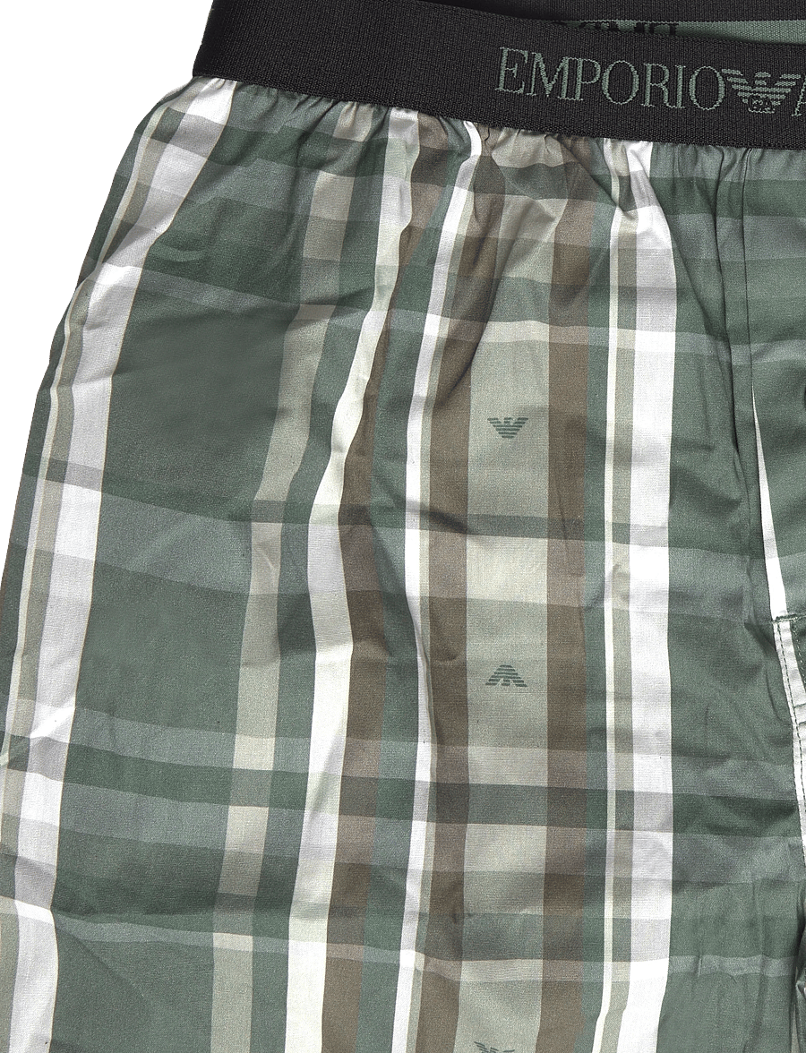 Emporio Armani - BOTTOM - boxershorts - check eagle leaf - 2