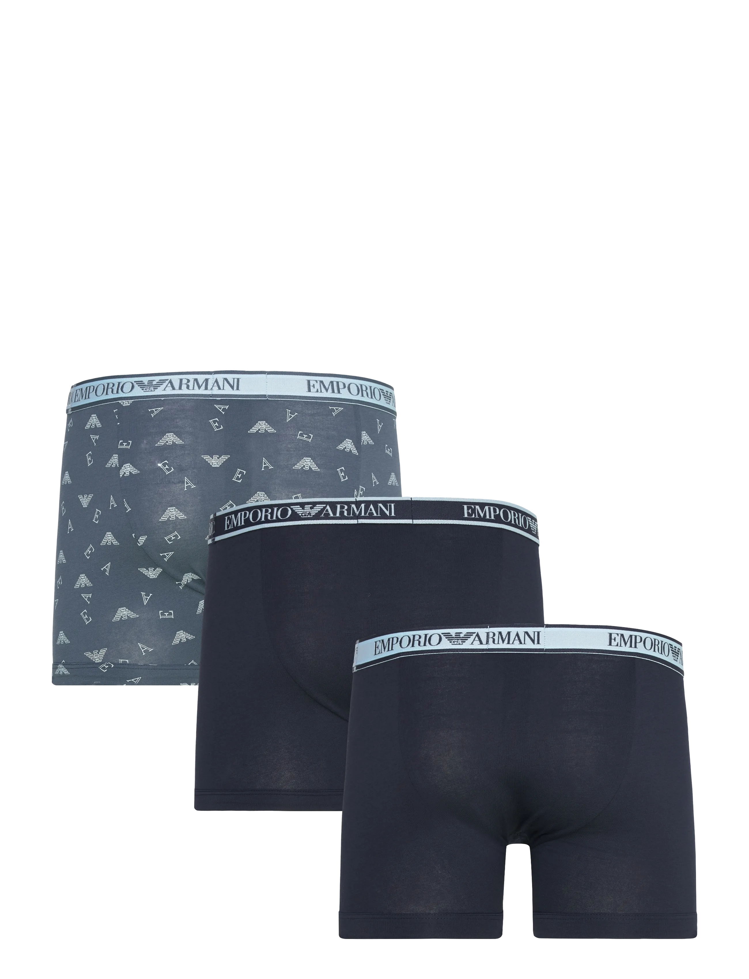 Emporio Armani - 3 PACK BOTTOM - unterhosen im multipack - ar.bl/or-sk prt/ar.b - 4