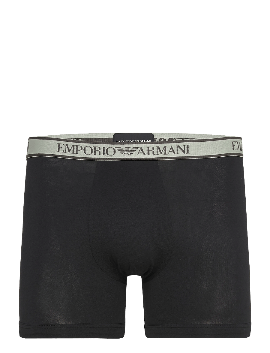 Emporio Armani - 3 PACK BOTTOM - unterhosen im multipack - sag/rav-sag prt/blac - 3