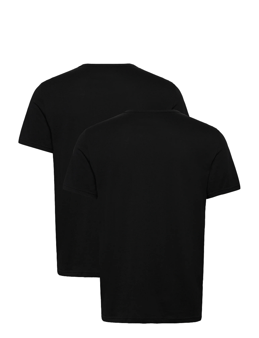 Emporio Armani - 2 PACK TOP - pyjamaoberteil - black/black - 2