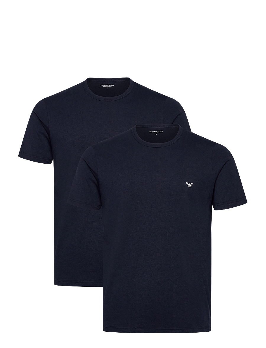 Emporio Armani - 2 PACK TOP - pyjamasöverdelar - ar.blue/ar.blue - 1