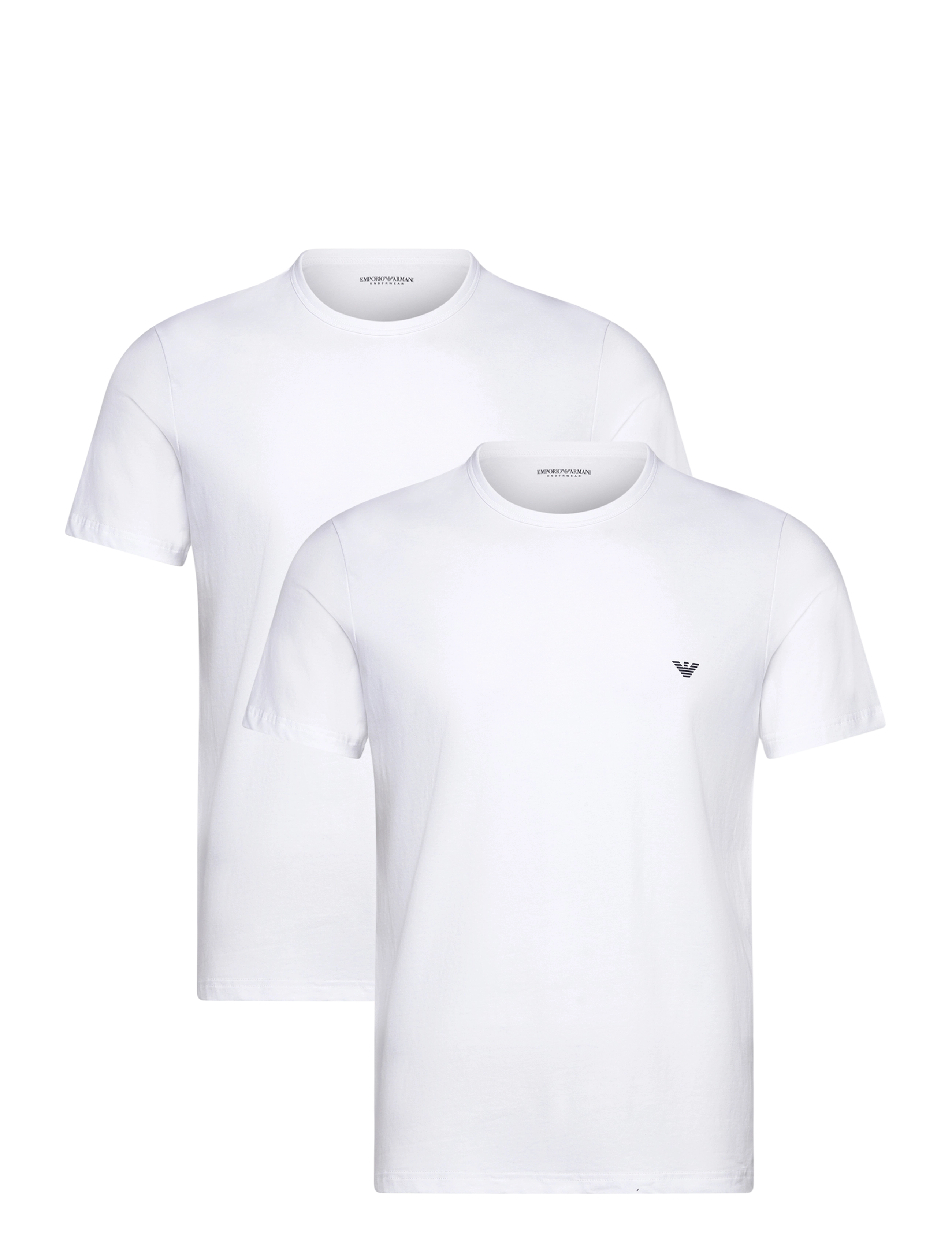 Emporio Armani 2 PACK TOP - Emporio Armani - WHITE/WHITE / white