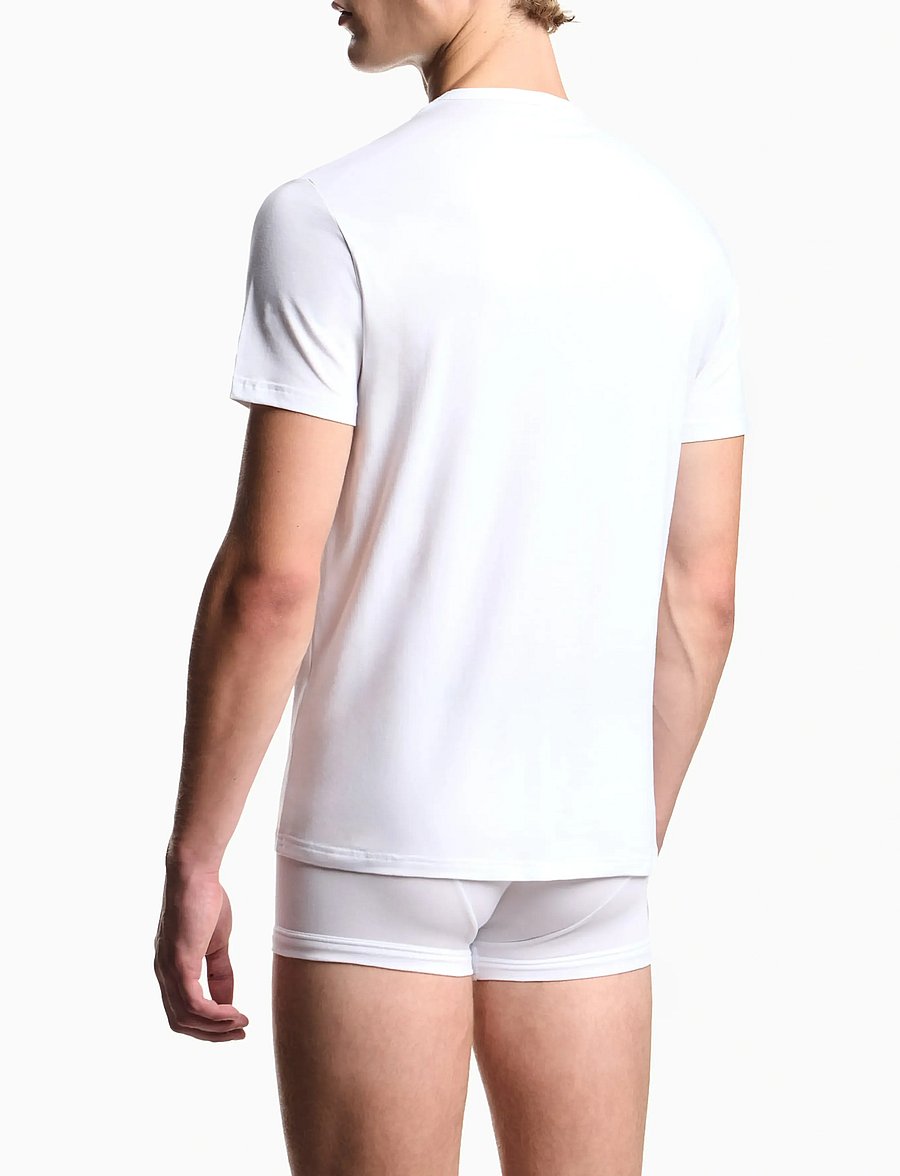 Emporio Armani - 2 PACK TOP - pyjamasöverdelar - white/white - 2