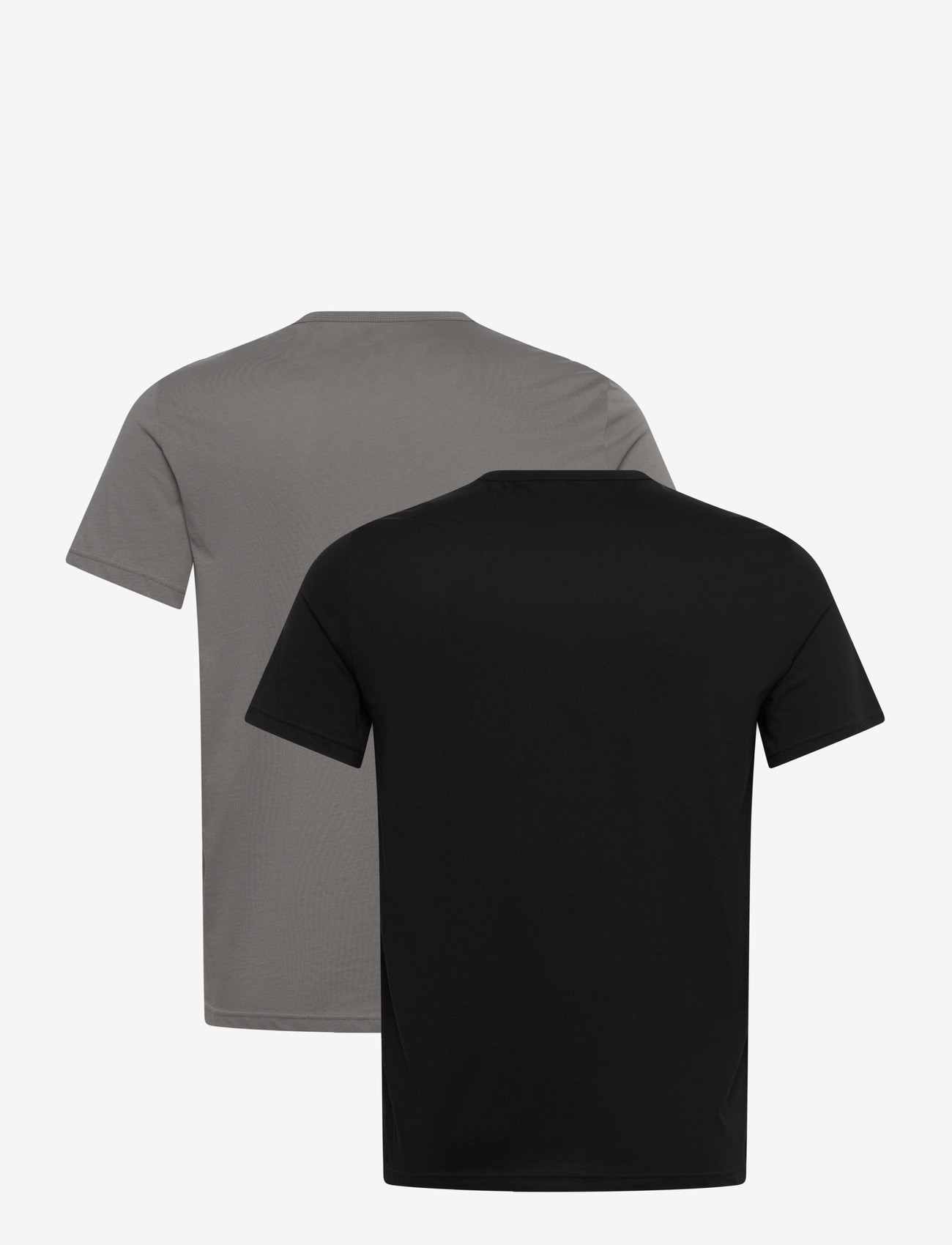 Emporio Armani - 2 PACK TOP - multipack t-shirts - black/grey - 1