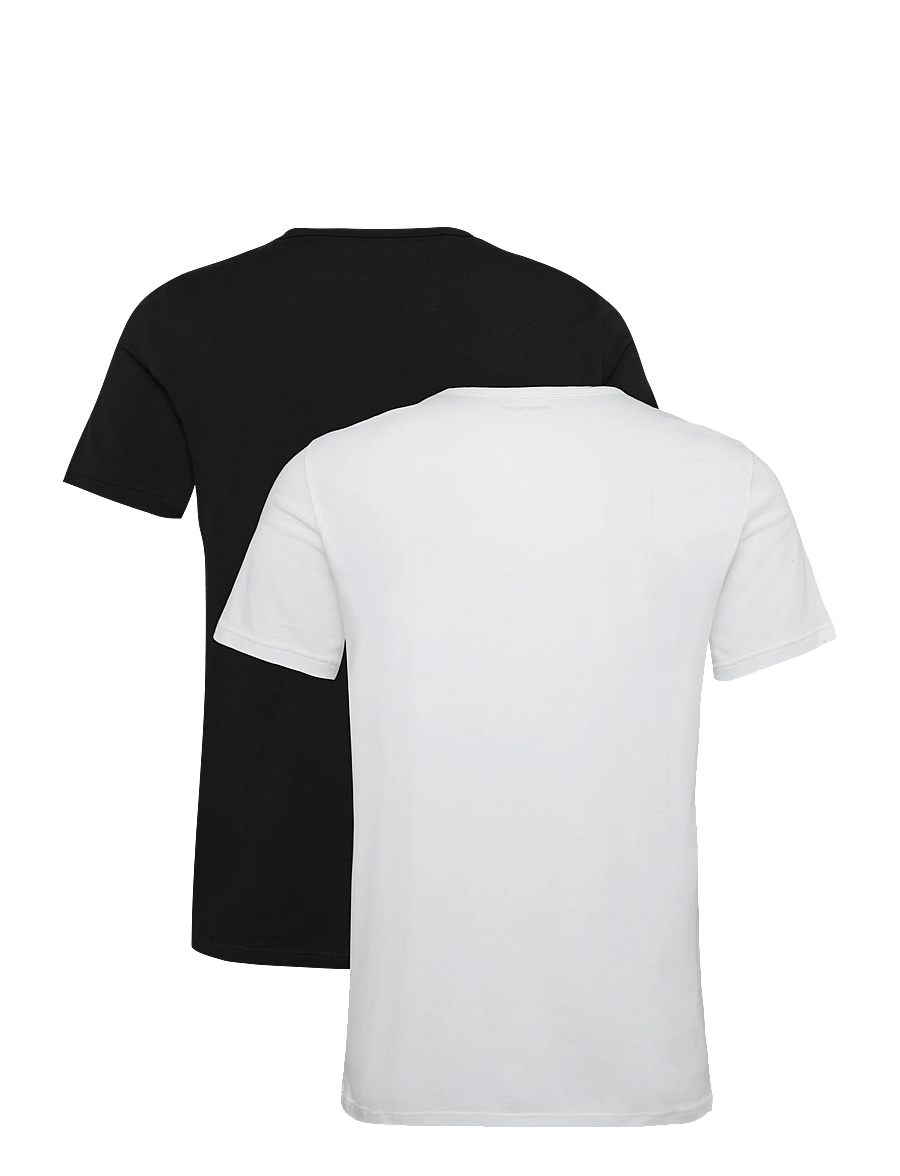 Emporio Armani - 2 PACK TOP - pyjamaoberteile - black/white - 2