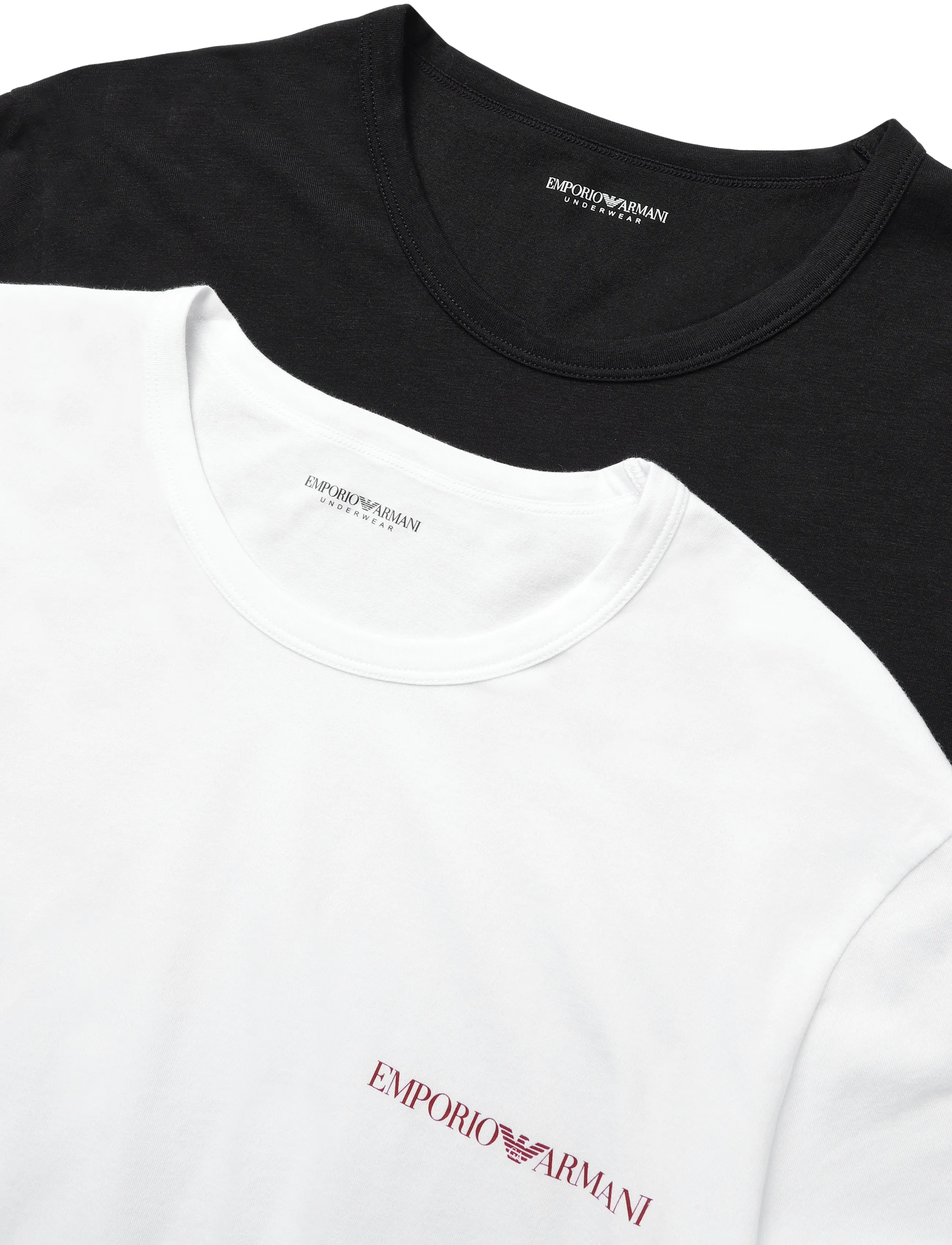 Emporio Armani - 2 PACK TOP - black/white - 5