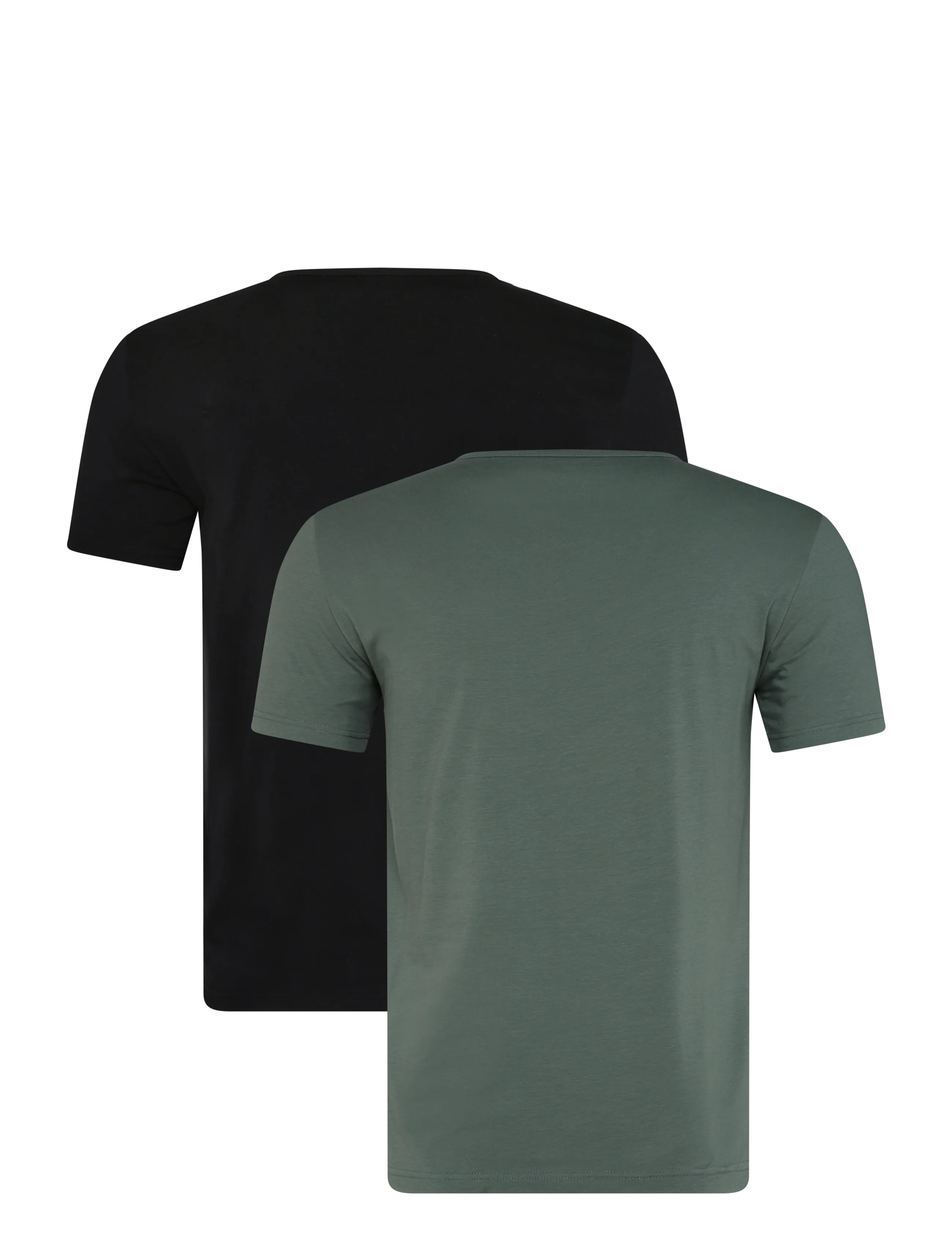 Emporio Armani - 2 PACK TOP - pyjamasöverdelar - green/black - 1