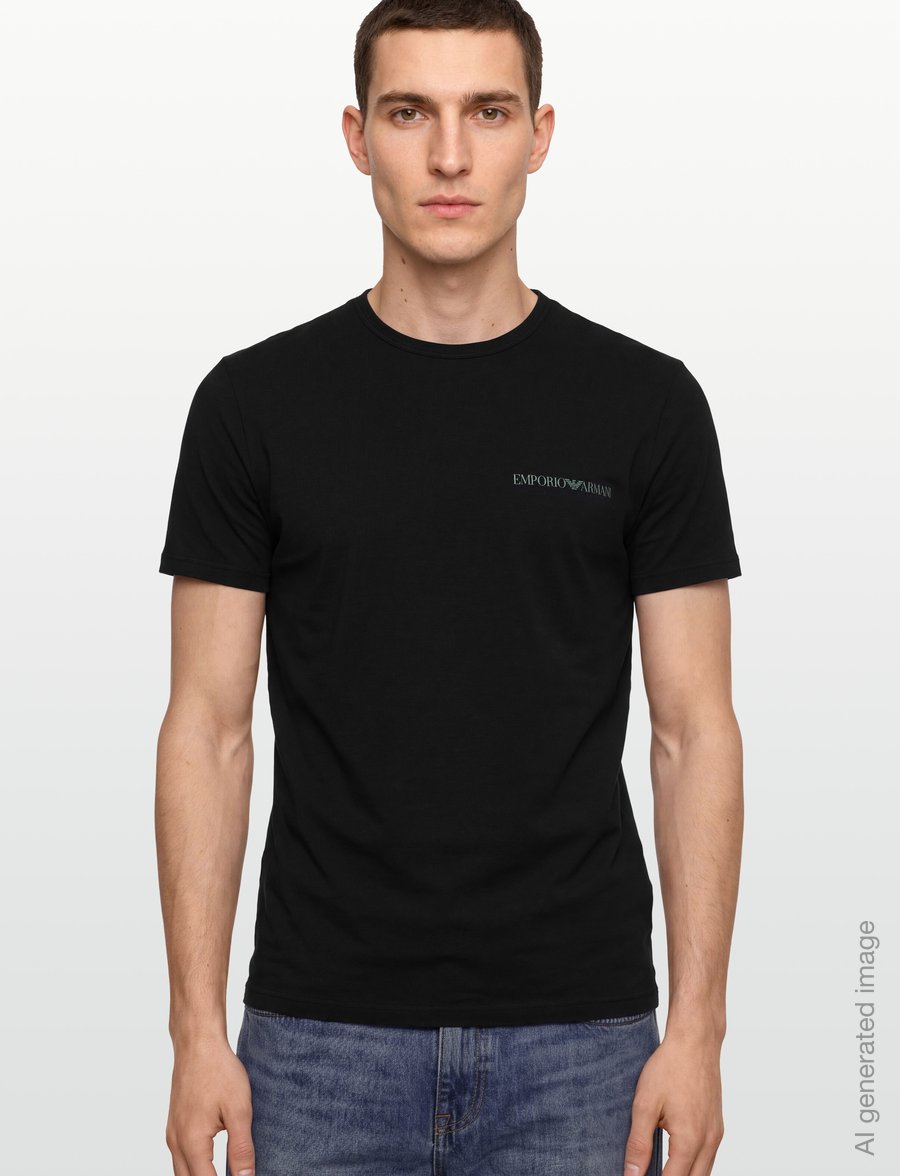 Emporio Armani - 2 PACK TOP - nattrøjer - green/black - 3