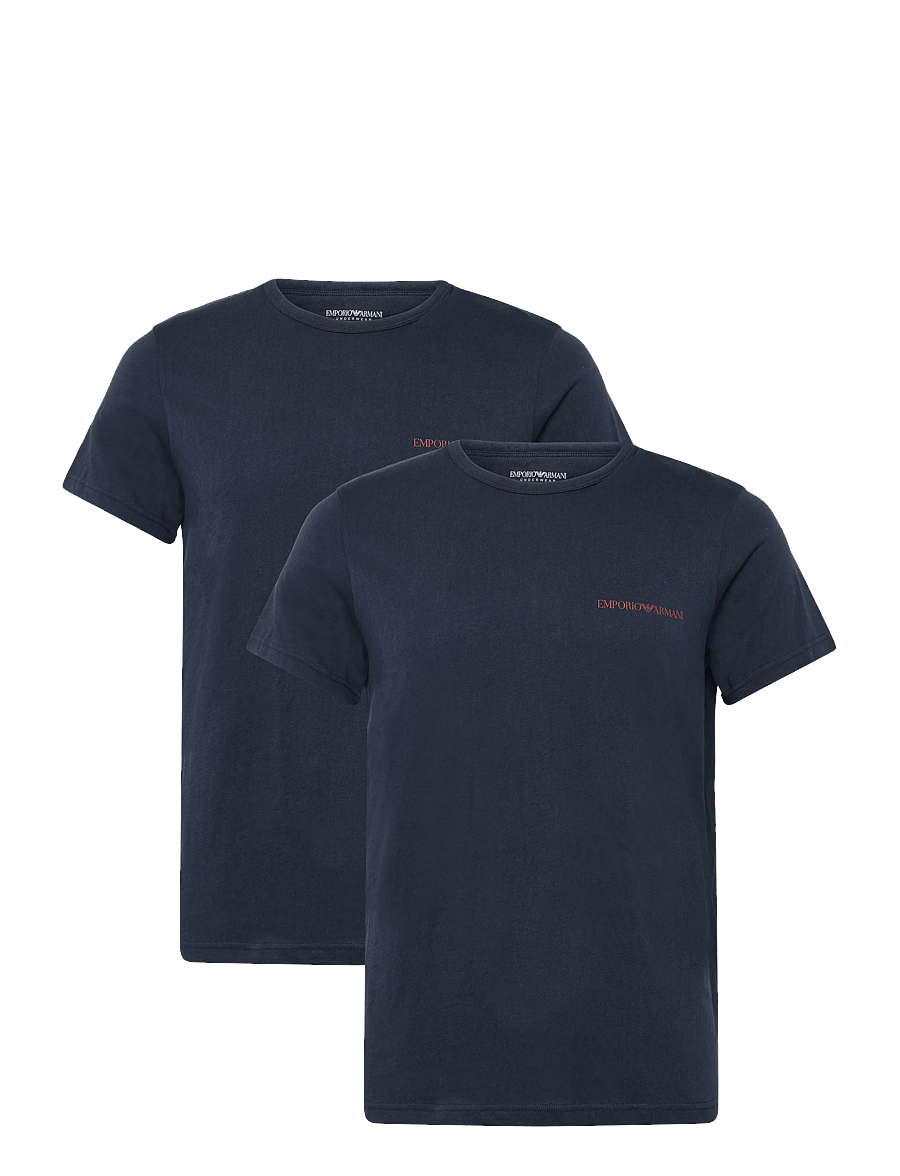 Emporio Armani - 2 PACK TOP - pyjamasöverdelar - blu/blu - 1