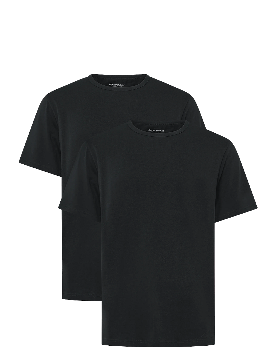 Emporio Armani - 2 PACK TOP - nattrøjer - black - 0