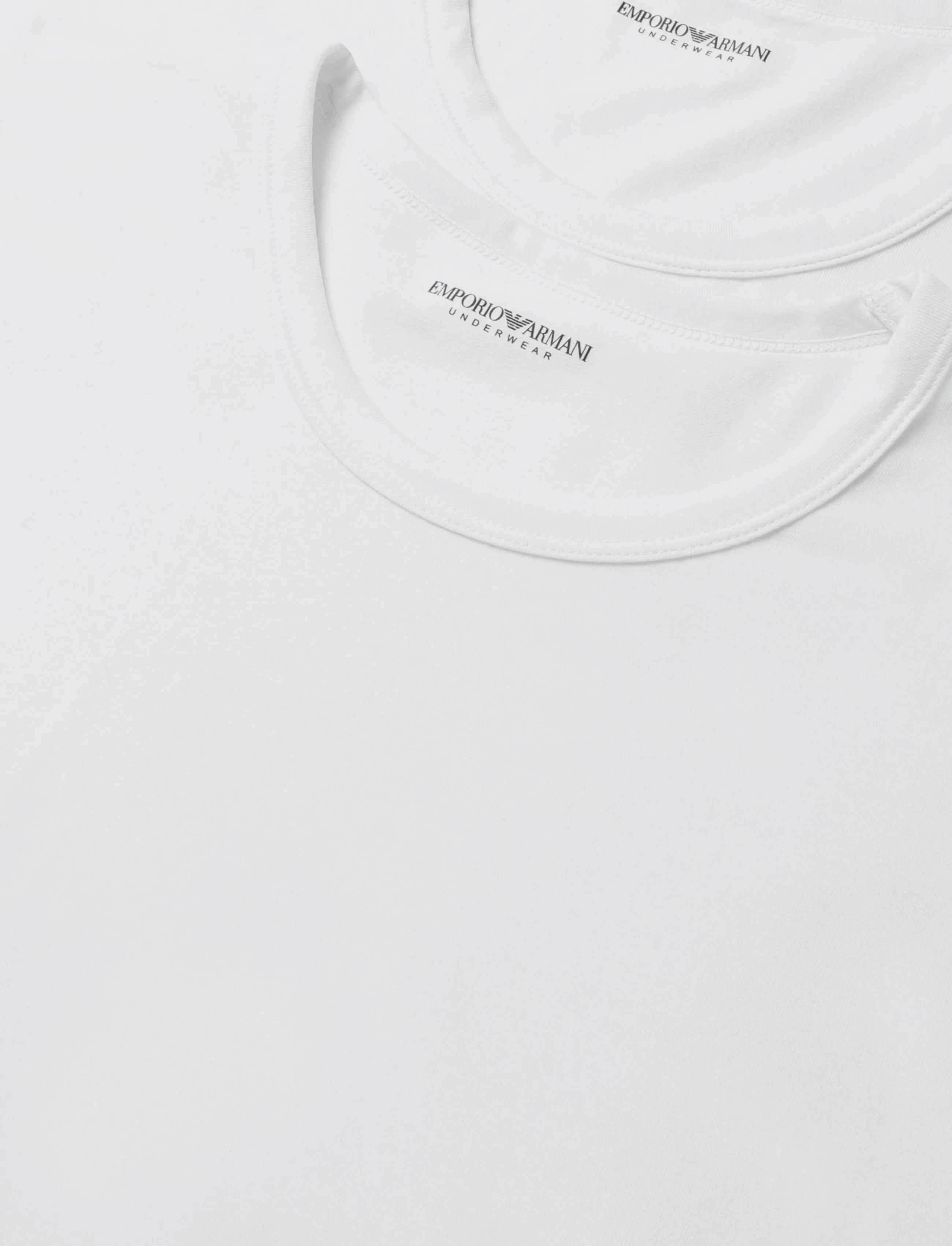 Emporio Armani - 2 PACK TOP - pyjamaoberteile - white - 2