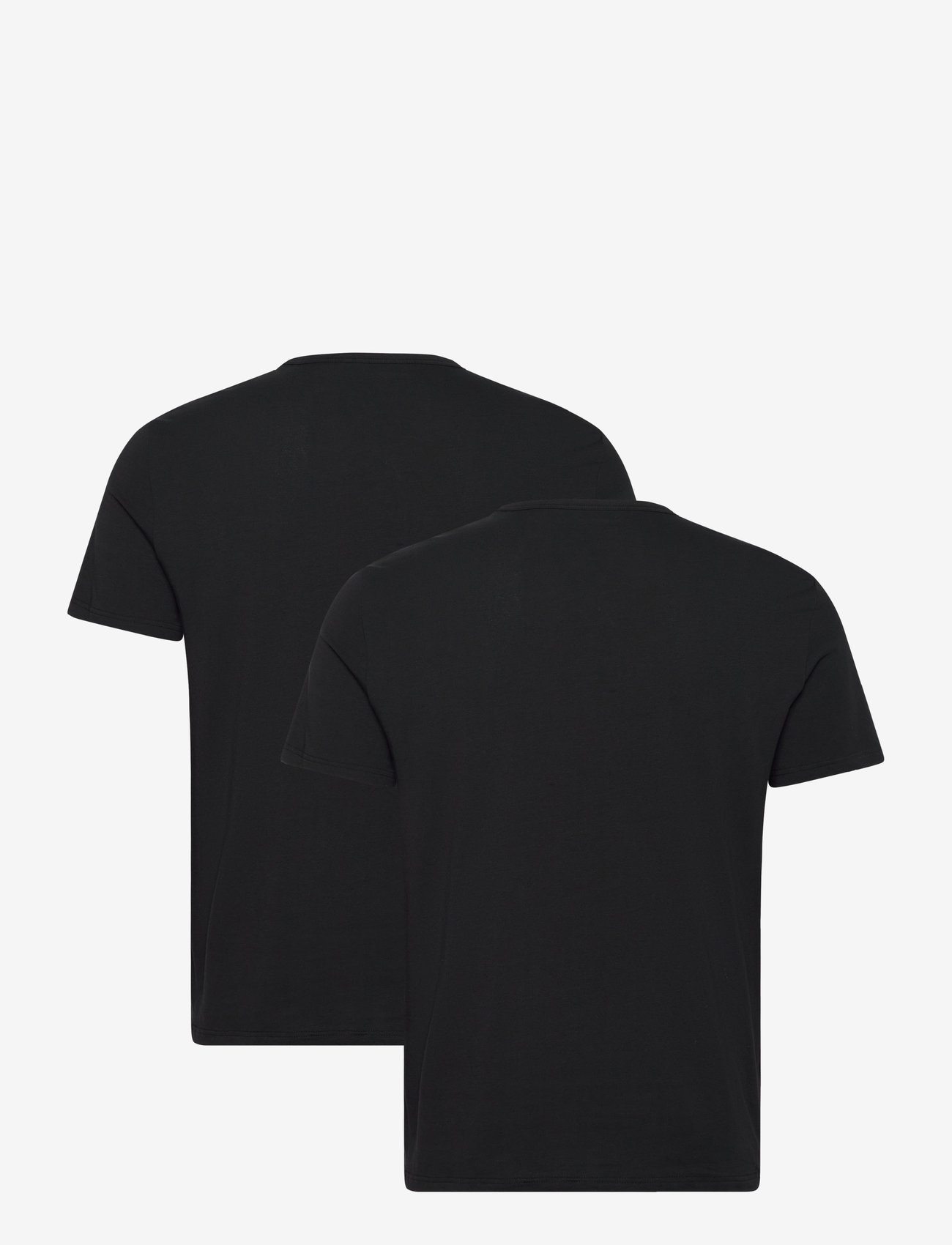 Emporio Armani - 2 PACK TOP - multipack t-shirts - black/black - 2