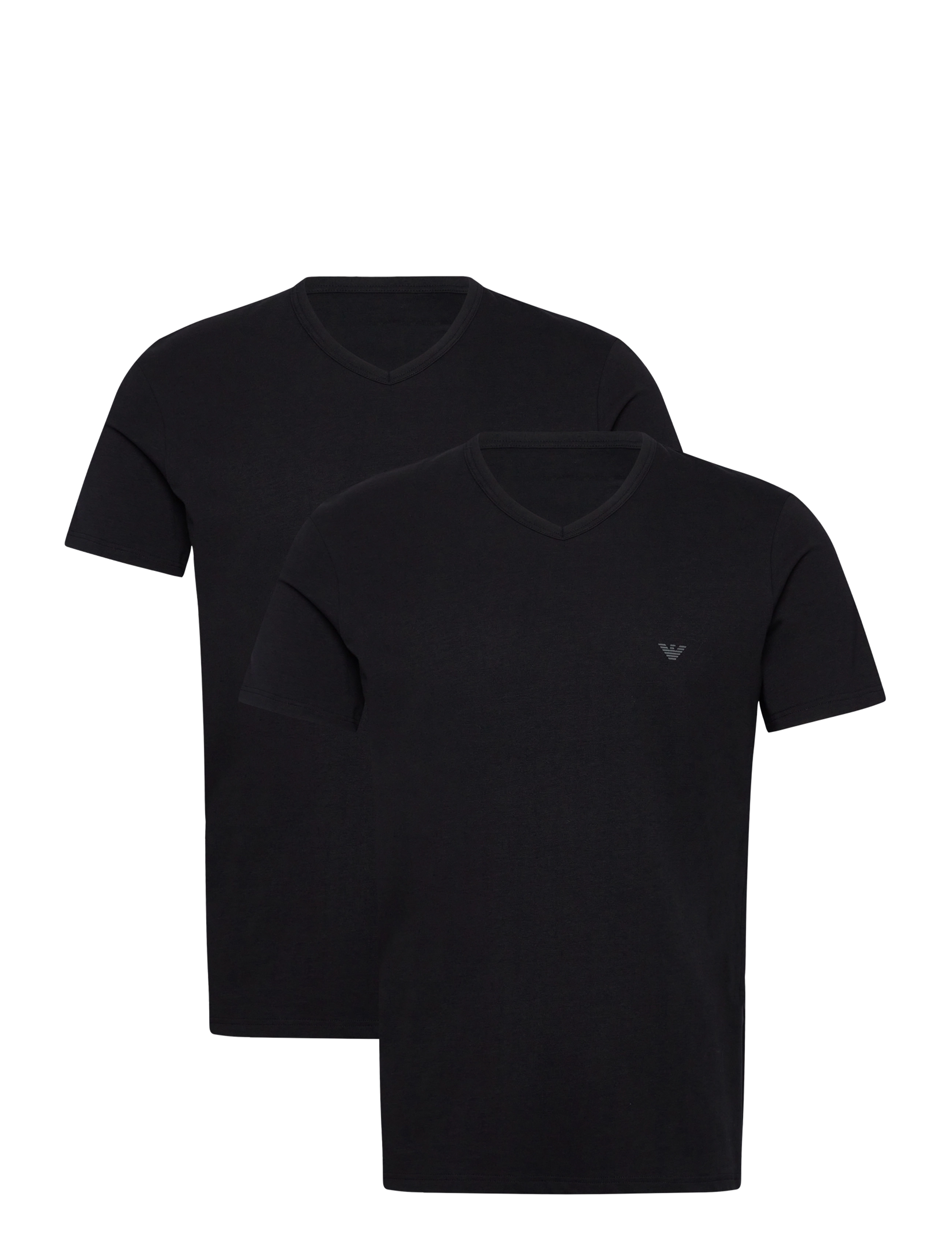 Emporio Armani 2 PACK TOP - Nattrøjer - BLACK/BLACK / black