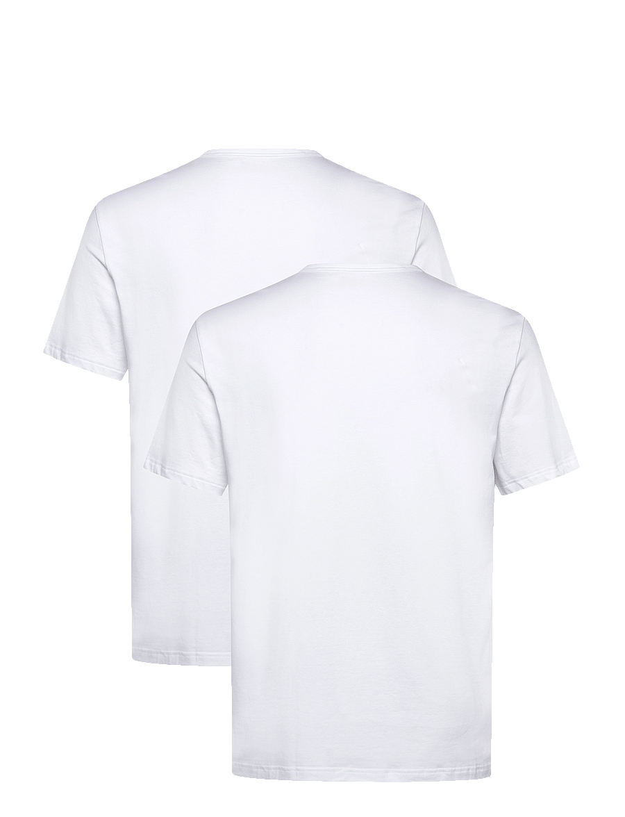 Emporio Armani - 2 PACK TOP - stuttermabolir í pakka - white/white - 4
