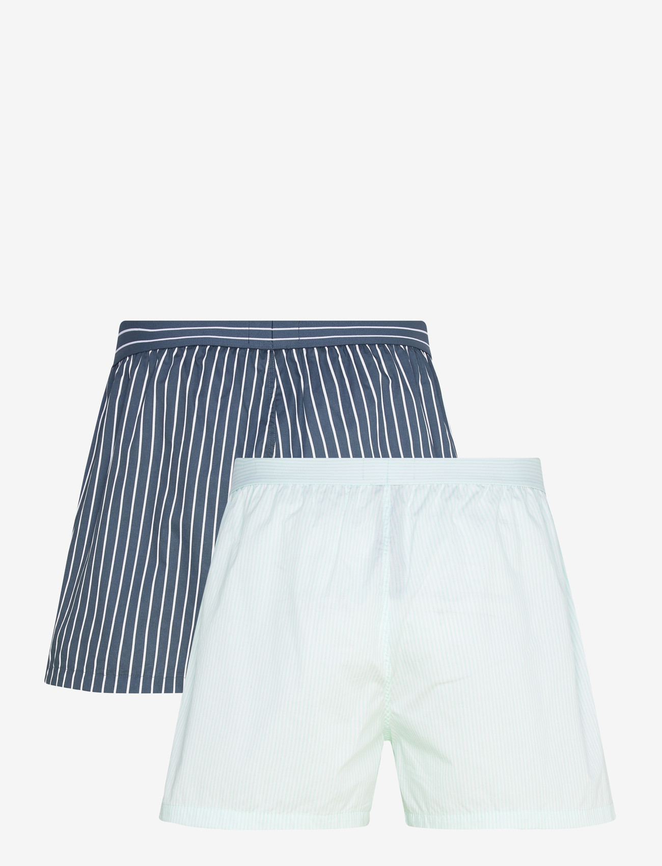 Emporio Armani - 2 PACK BOTTOM - multipack kalsonger - s.str.aqua/b.str.ori - 1