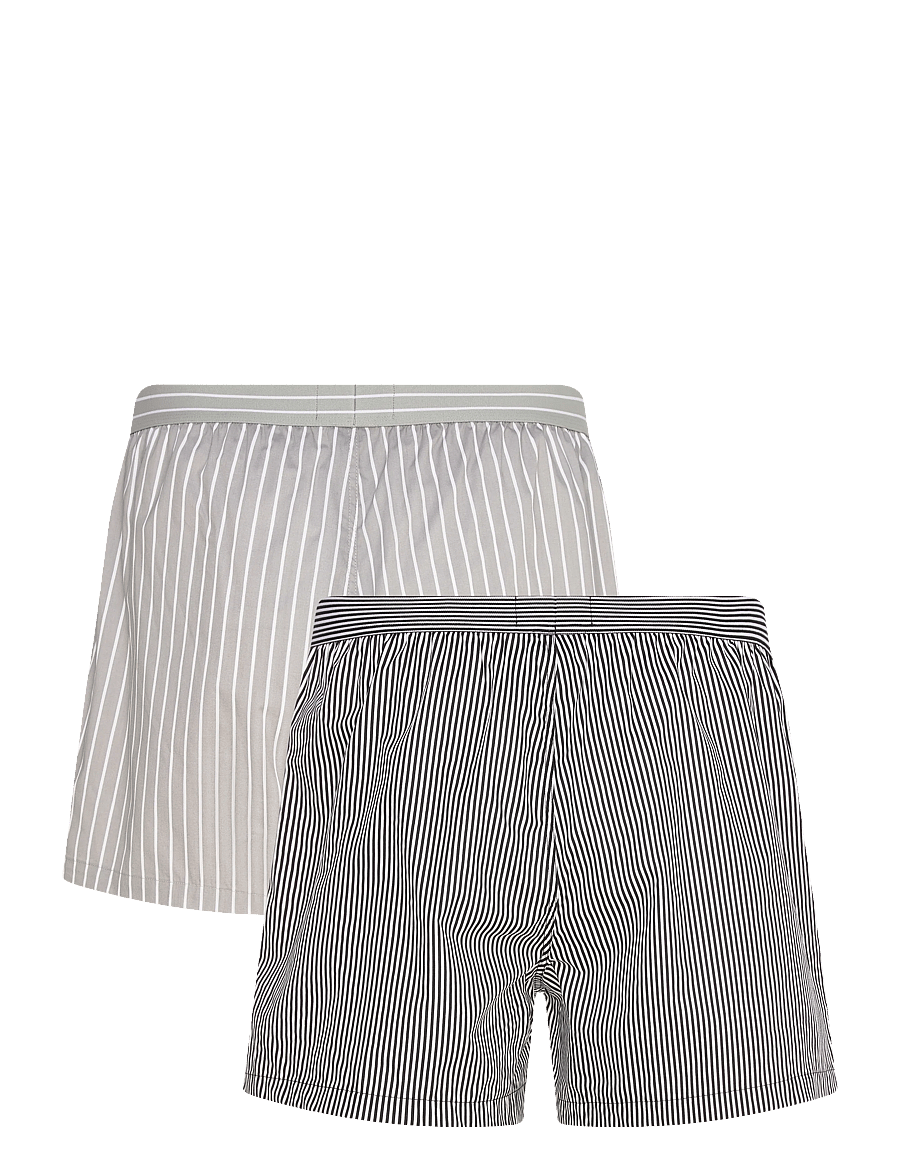 Emporio Armani - 2 PACK BOTTOM - multipack underpants - s.str.black/b.str.st - 4